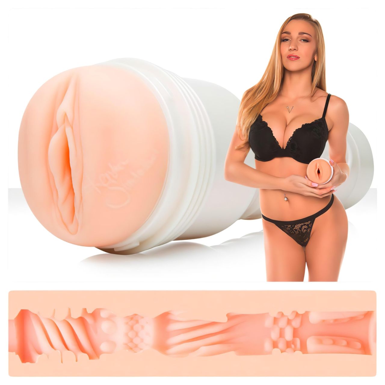 Fleshlight Kendra Sunderland Angel - vagina Fleshlight Kendra Sunderland Angel - vagina
