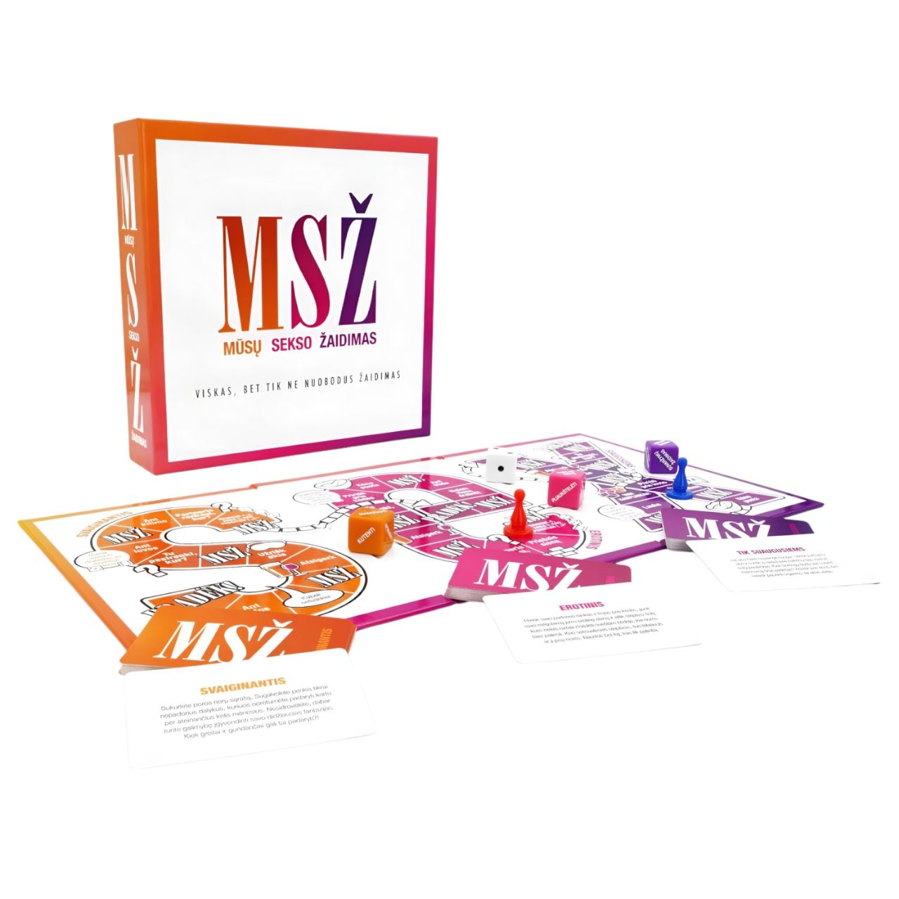 AVK:Adsz Vagy Kapsz - felnőtt szex társasjáték (litván nyelven) AVK:Adsz Vagy Kapsz - felnőtt szex társasjáték (litván nyelven)