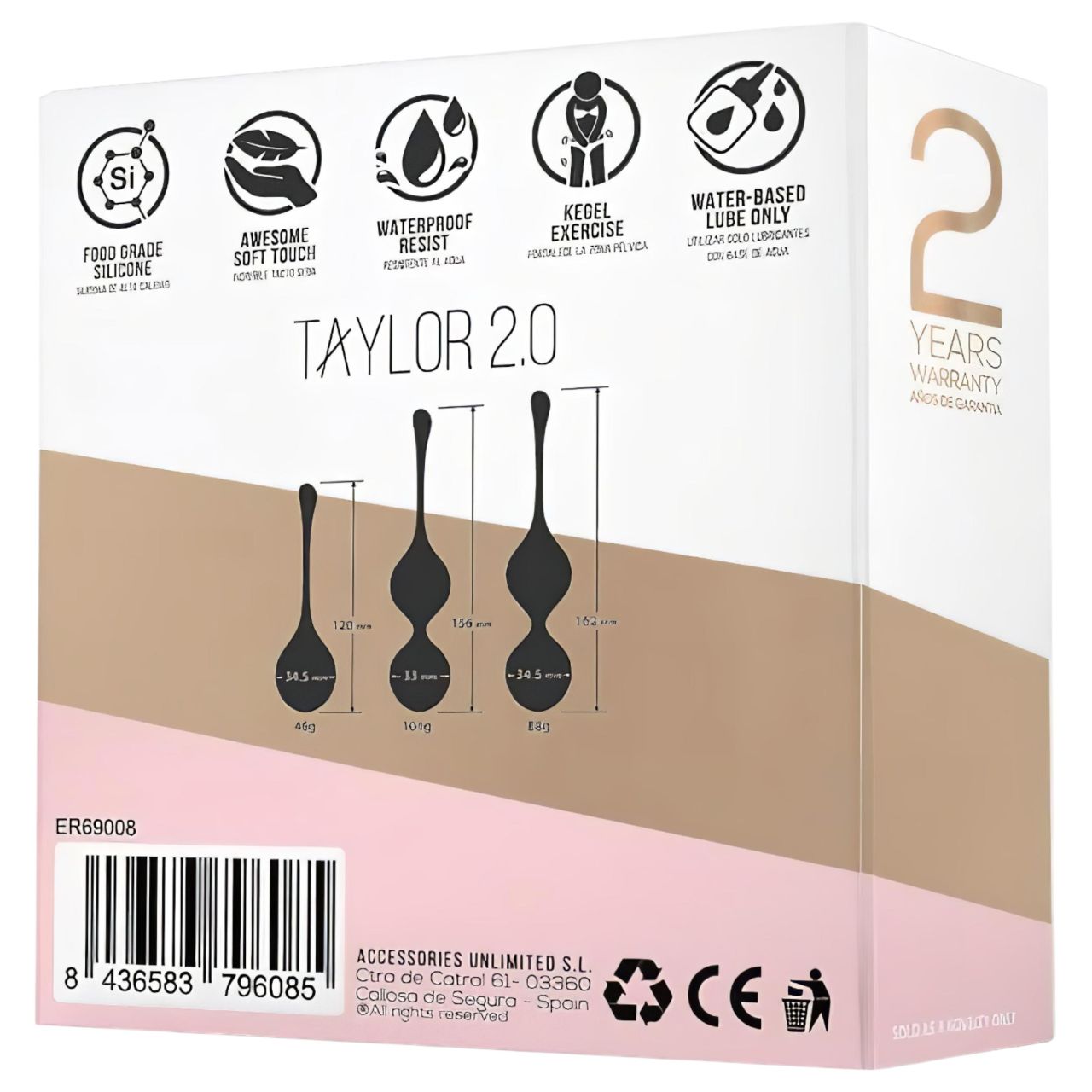 Engily Ross Taylor 2.0 - 3 részes gésagolyó szett (lila) Engily Ross Taylor 2.0 - 3 részes gésagolyó szett (lila)