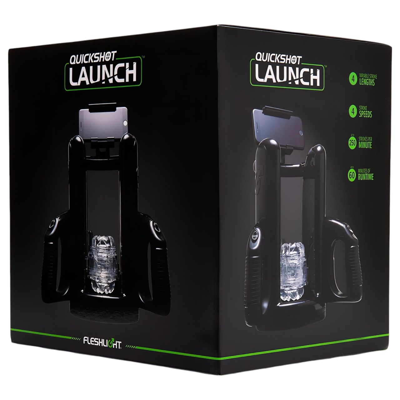Fleshlight Quickshot Launch - maszturbátor adapter (fekete) Fleshlight Quickshot Launch - maszturbátor adapter (fekete)