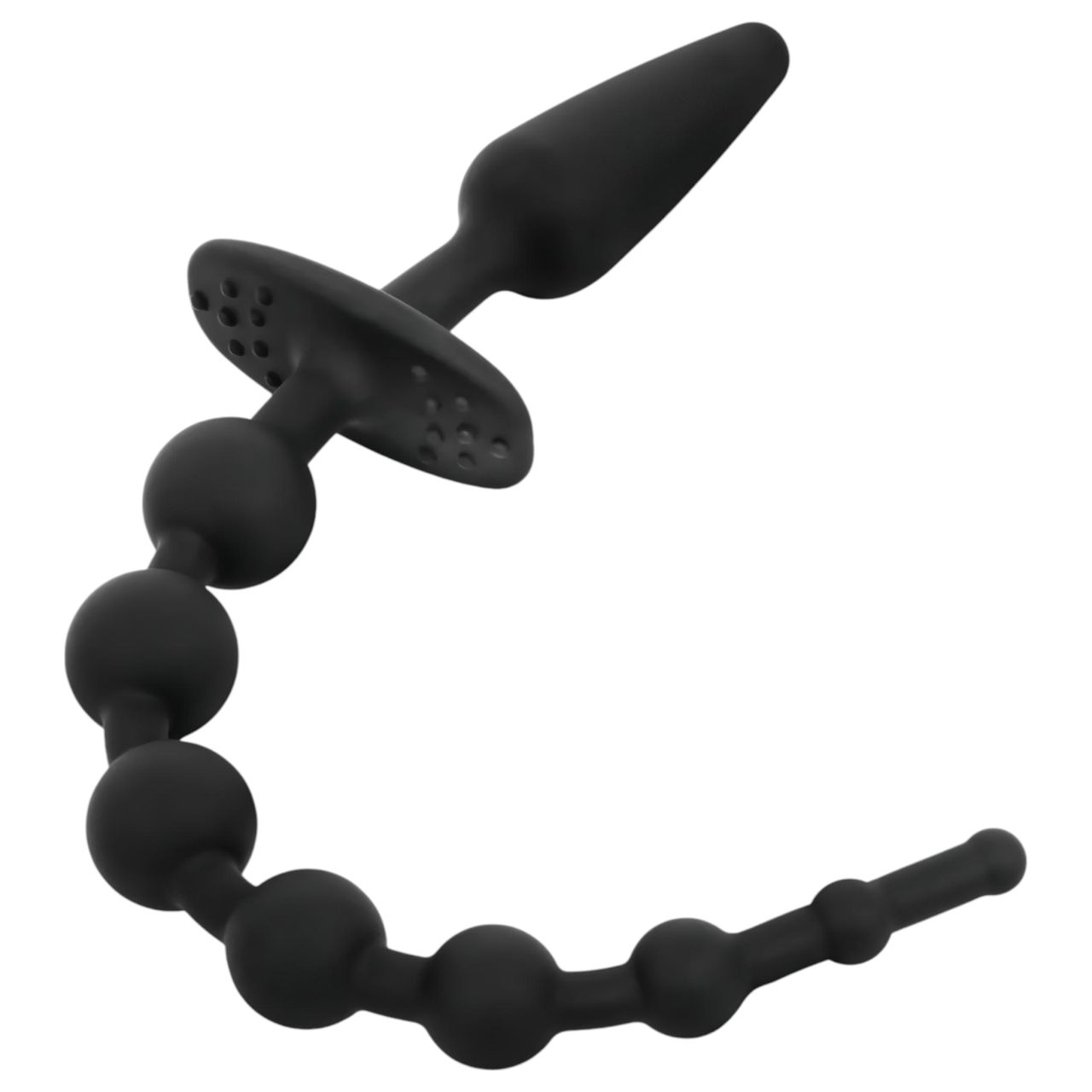 EasyToys - 2in1 anál plug (fekete) EasyToys - 2in1 anál plug (fekete)