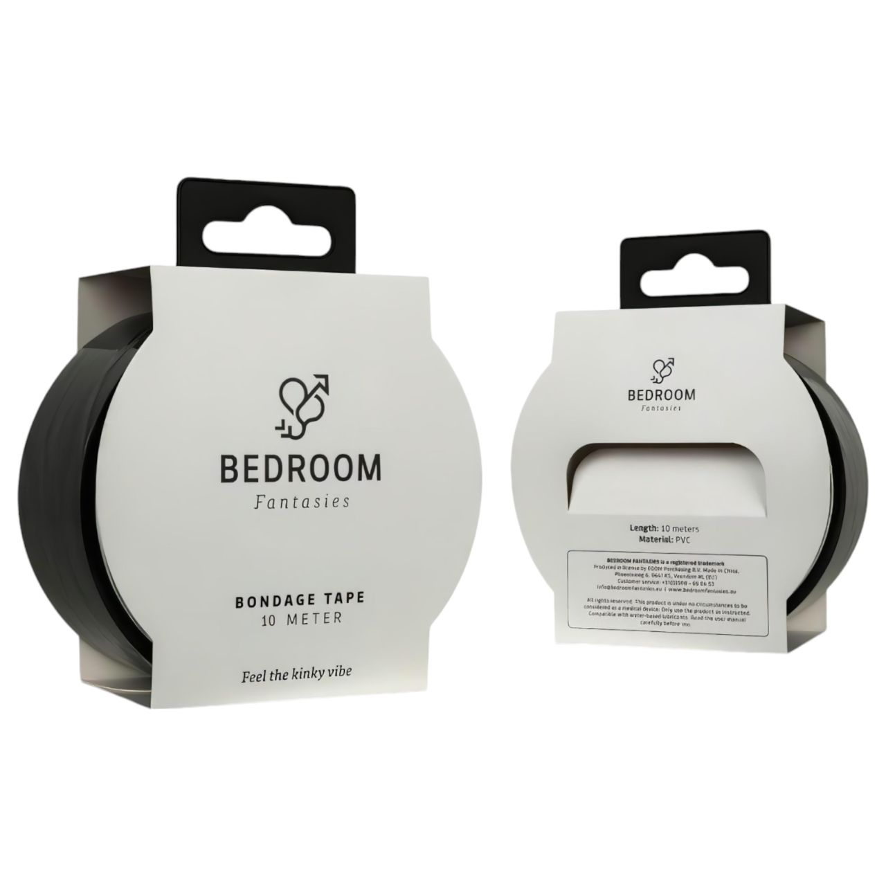 Bedroom Fantasies - bondage ragasztószalag - 20m (fekete) Bedroom Fantasies - bondage ragasztószalag - 20m (fekete)