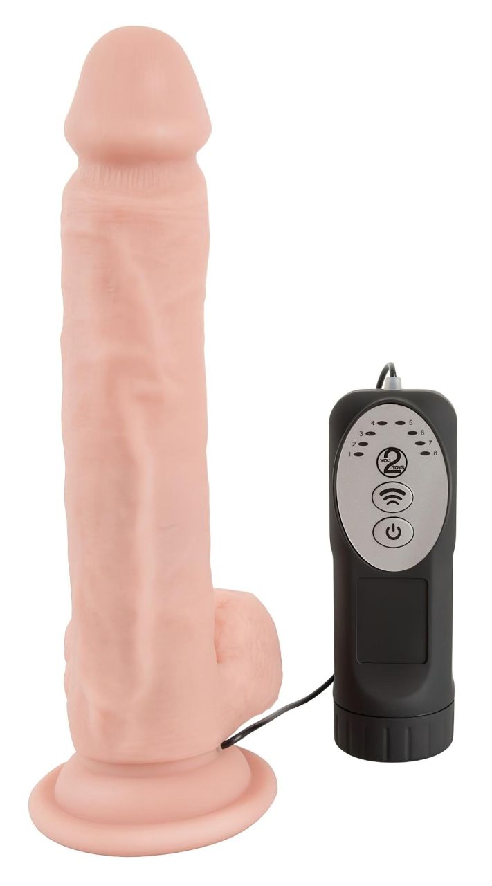 Medical Thrusting - tapadókorongos, lökő-forgó vibrátor (natúr) Medical Thrusting - tapadókorongos, lökő-forgó vibrátor (natúr)