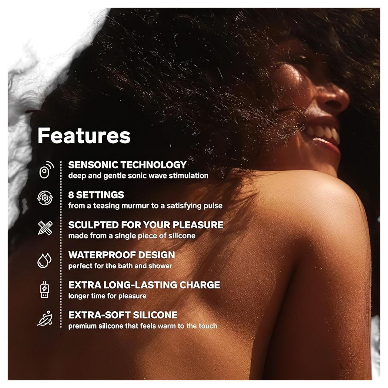 LELO Sona - hanghullámos csiklóizgató (pink) LELO Sona - hanghullámos csiklóizgató (pink)