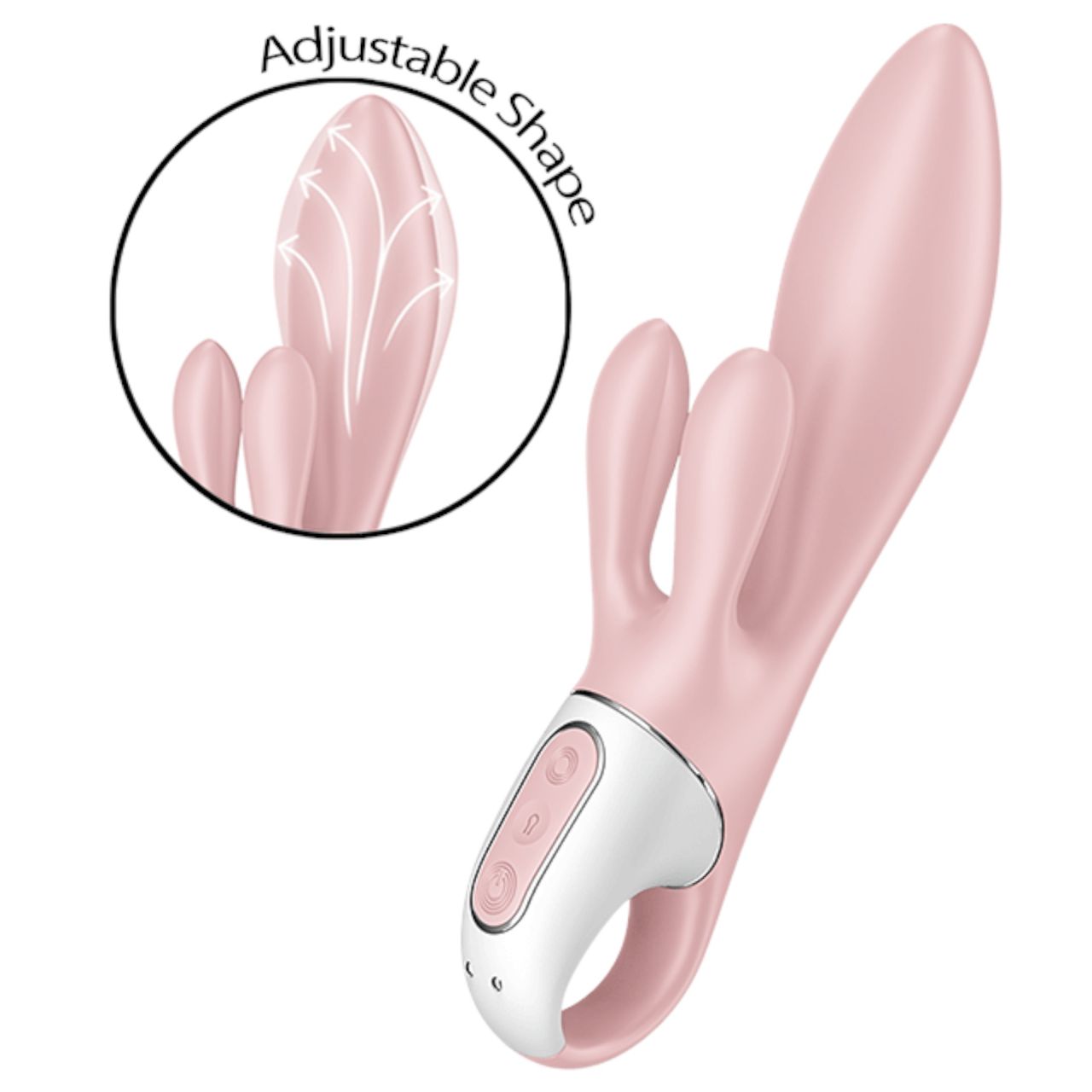 Satisfyer Air Pump Bunny 3 - pumpálható vibrátor (pink) Satisfyer Air Pump Bunny 3 - pumpálható vibrátor (pink)
