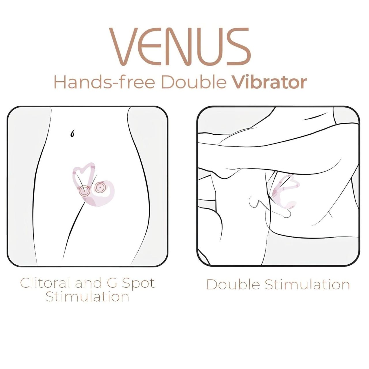 Adrien Lastic Venus - G-pont- és csikló vibrátor (pink) Adrien Lastic Venus - G-pont- és csikló vibrátor (pink)