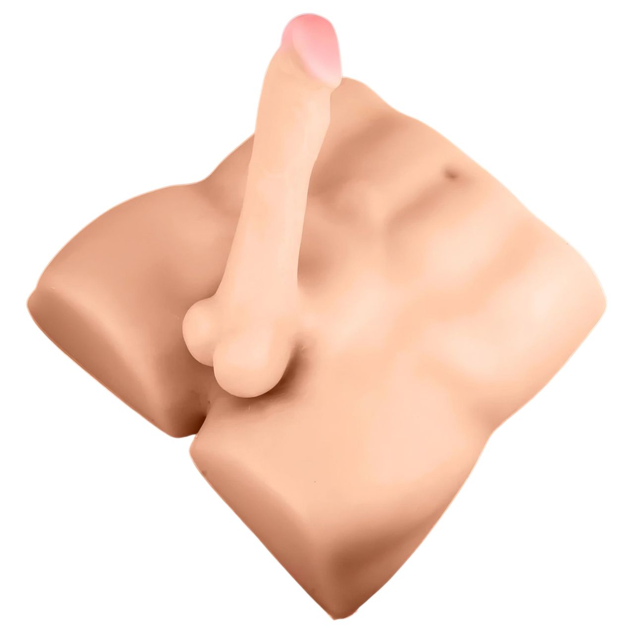 Blush X5 Rough Rider - férfi torzó (natúr)