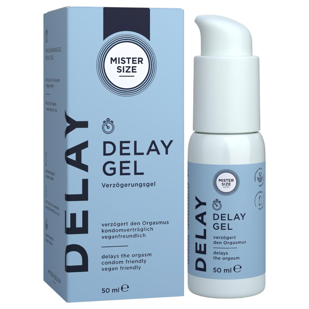 Mister Size - magömlést késleltető gél (50ml) Mister Size - magömlést késleltető gél (50ml)