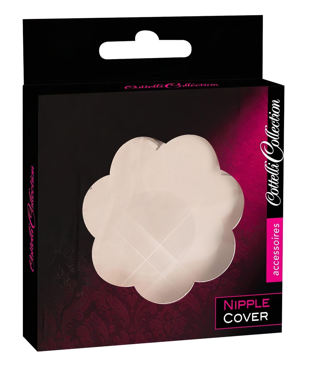 Cottelli Nipple Cover - virág mellbimbó tapasz - natúr (12db) Cottelli Nipple Cover - virág mellbimbó tapasz - natúr (12db)