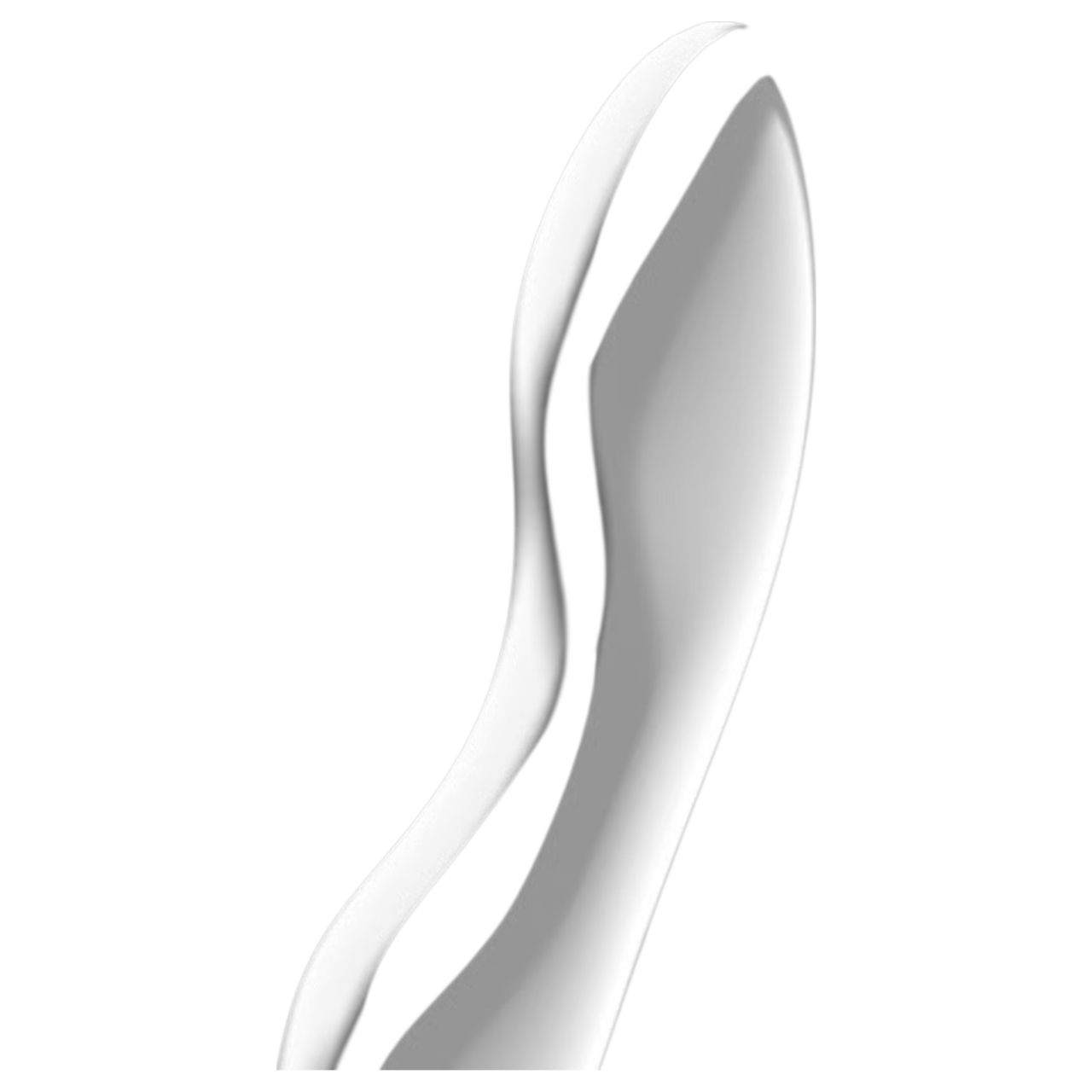 Satisfyer Cosmic Crest 2 - hullámos acéldildó (ezüst) Satisfyer Cosmic Crest 2 - hullámos acéldildó (ezüst)