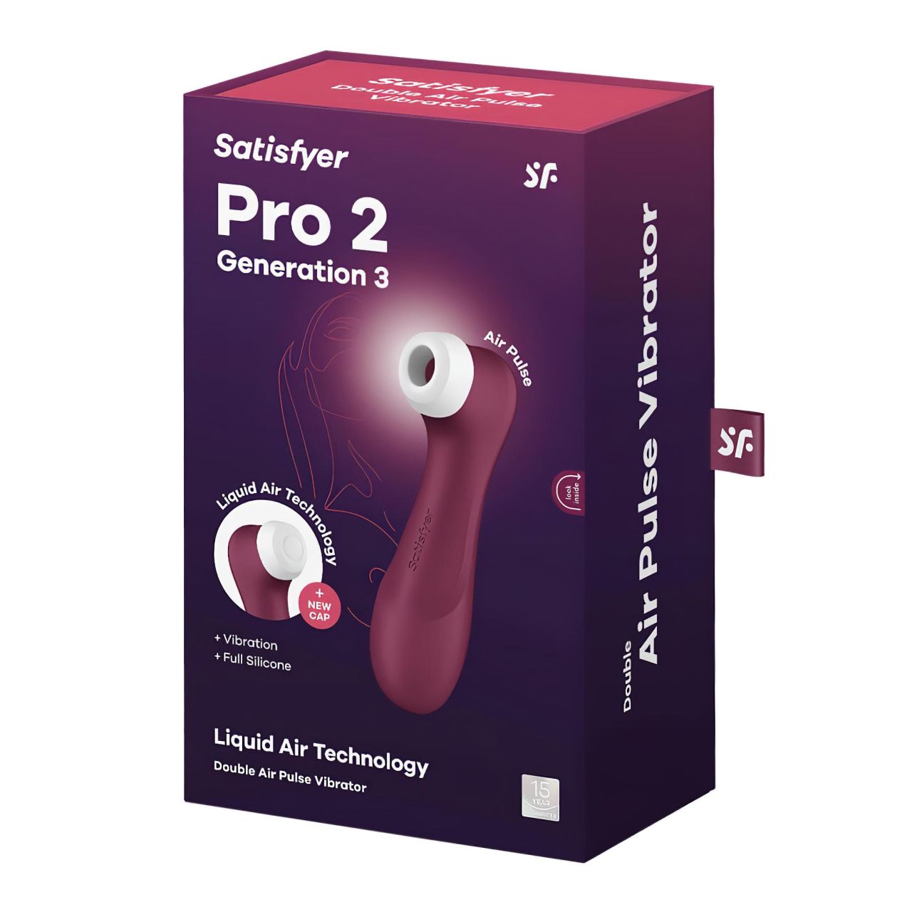 Satisfyer Pro 2 Gen3 - akkus léghullámos csiklóizgató (piros) Satisfyer Pro 2 Gen3 - akkus léghullámos csiklóizgató (piros)