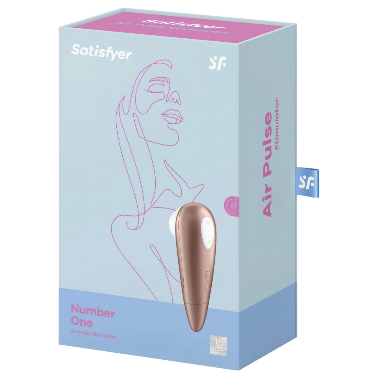 Satisfyer 1 Number One - léghullámos csiklóizgató (barna) Satisfyer 1 Number One - léghullámos csiklóizgató (barna)