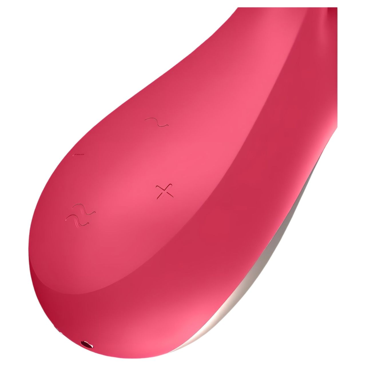 Satisfyer Mono Flex - okos vízálló vibrátor (piros) Satisfyer Mono Flex - okos vízálló vibrátor (piros)