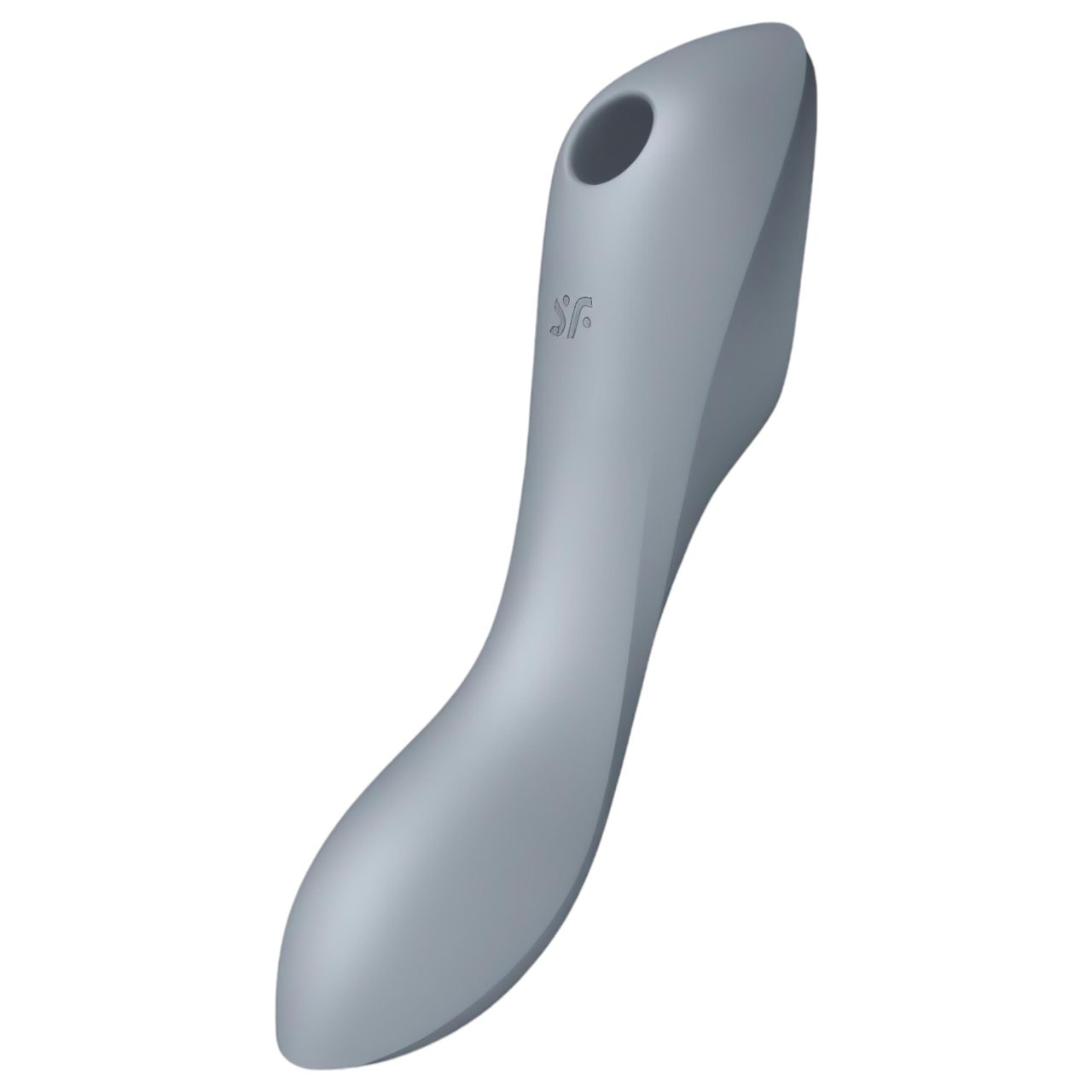 Satisfyer Curvy Trinity 3 - léghullámos 2in1 vibrátor (szürke) Satisfyer Curvy Trinity 3 - léghullámos 2in1 vibrátor (szürke)