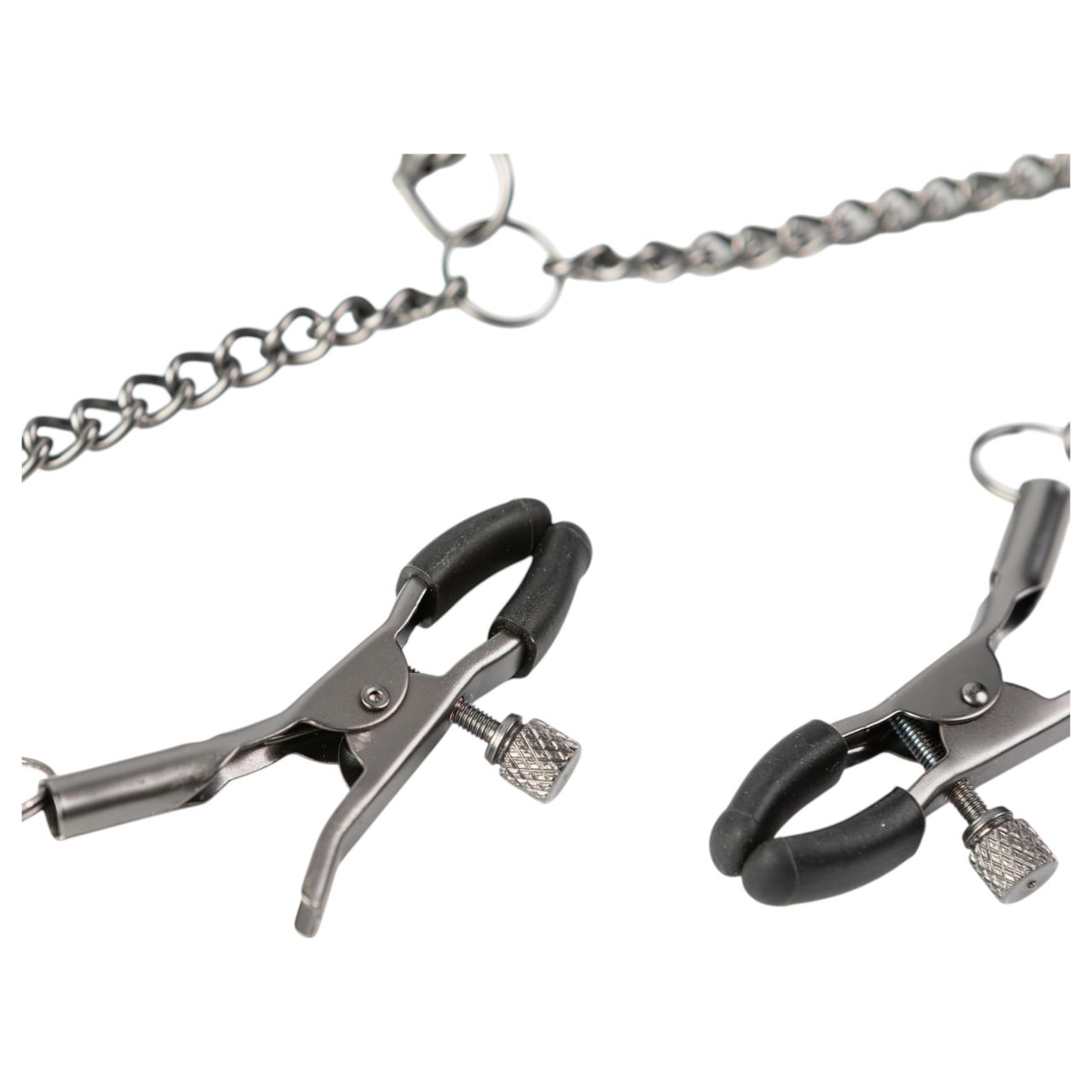 Sei Mio - nyakörv és bimbócsipesz (fekete) Sei Mio - nyakörv és bimbócsipesz (fekete)