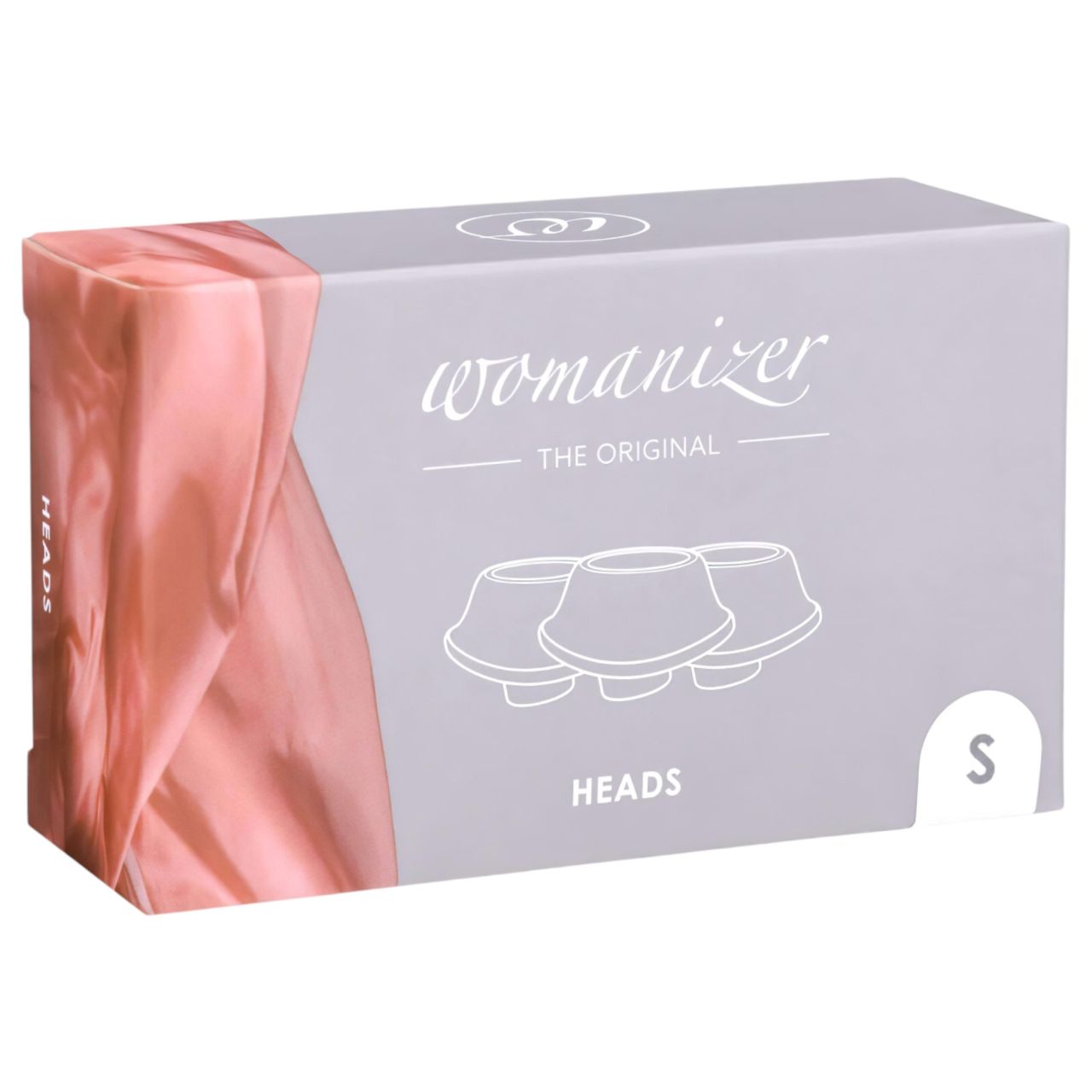 Womanizer Premium S - pótszívóharang szett - fehér (3db) Womanizer Premium S - pótszívóharang szett - fehér (3db)