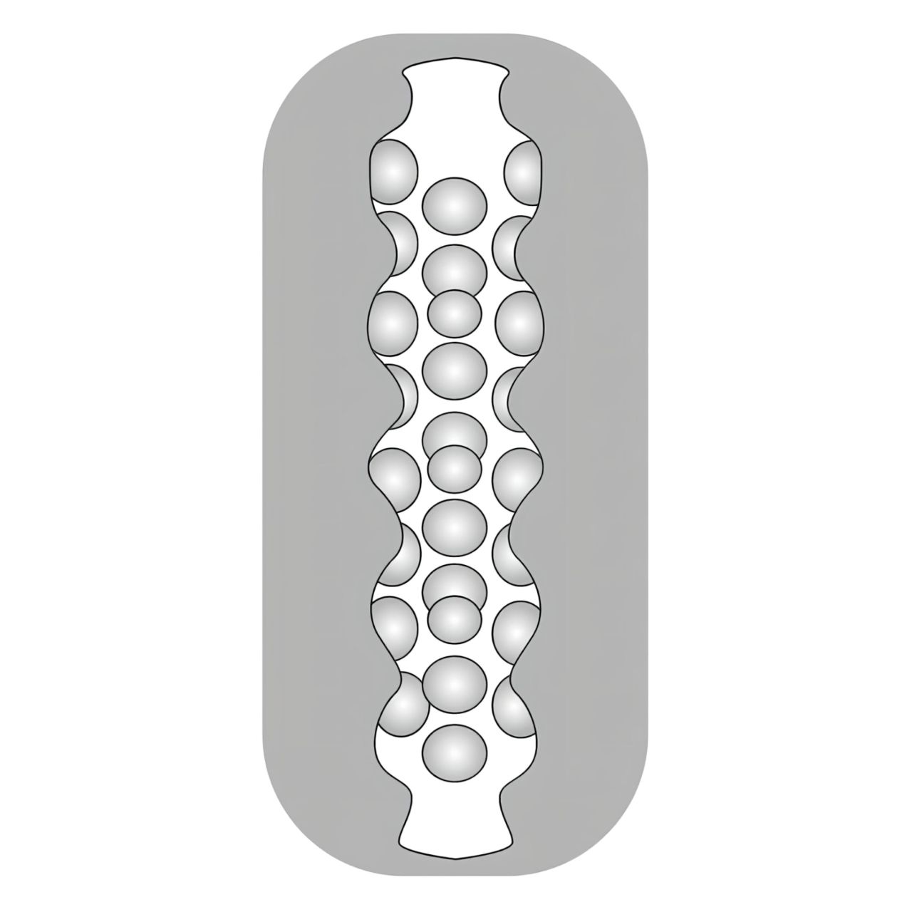 STROKER Speed - műpopsi maszturbátor (átlátszó)