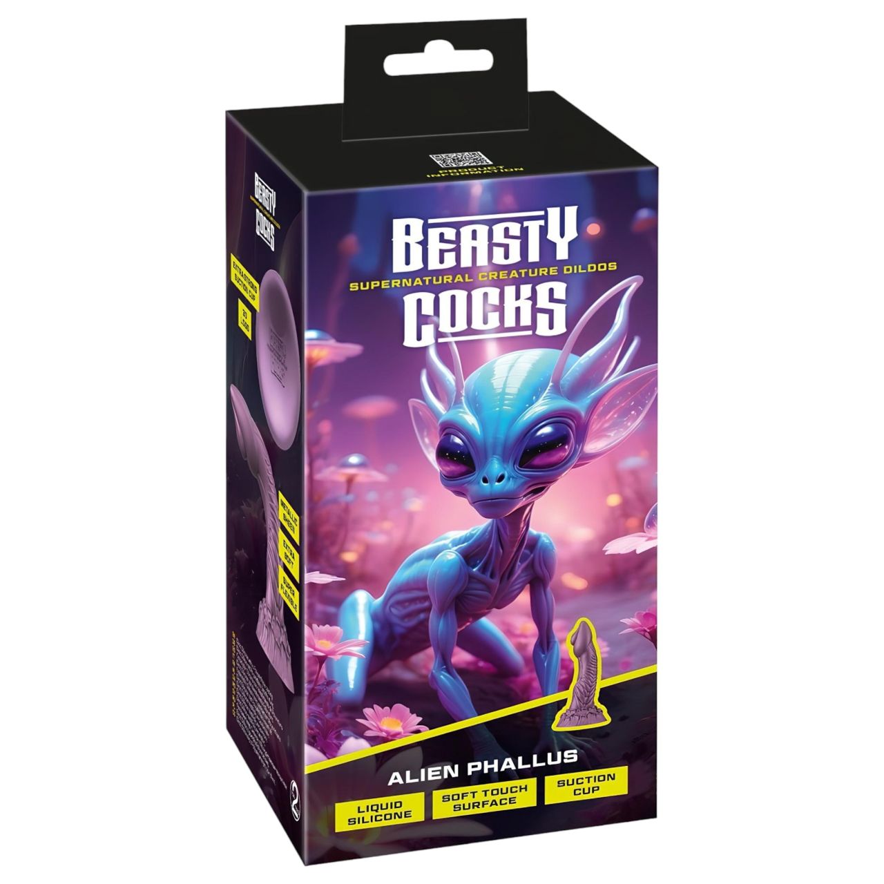 Beasty Cocks Alien Phallus - űrlény dildó (lila) Beasty Cocks Alien Phallus - űrlény dildó (lila)