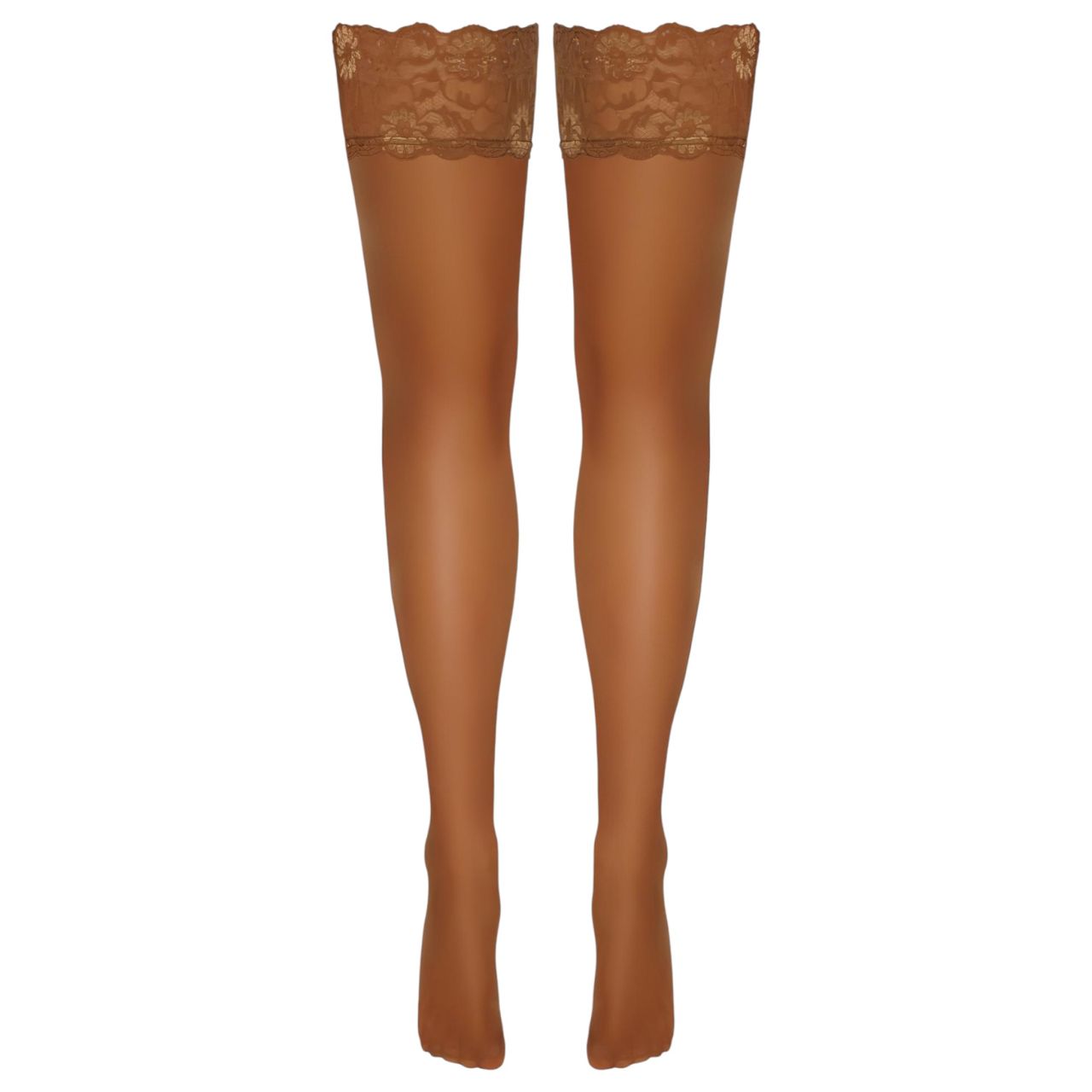 Cottelli - csipkés, virágos combfix (natúr) Cottelli - csipkés, virágos combfix (natúr)