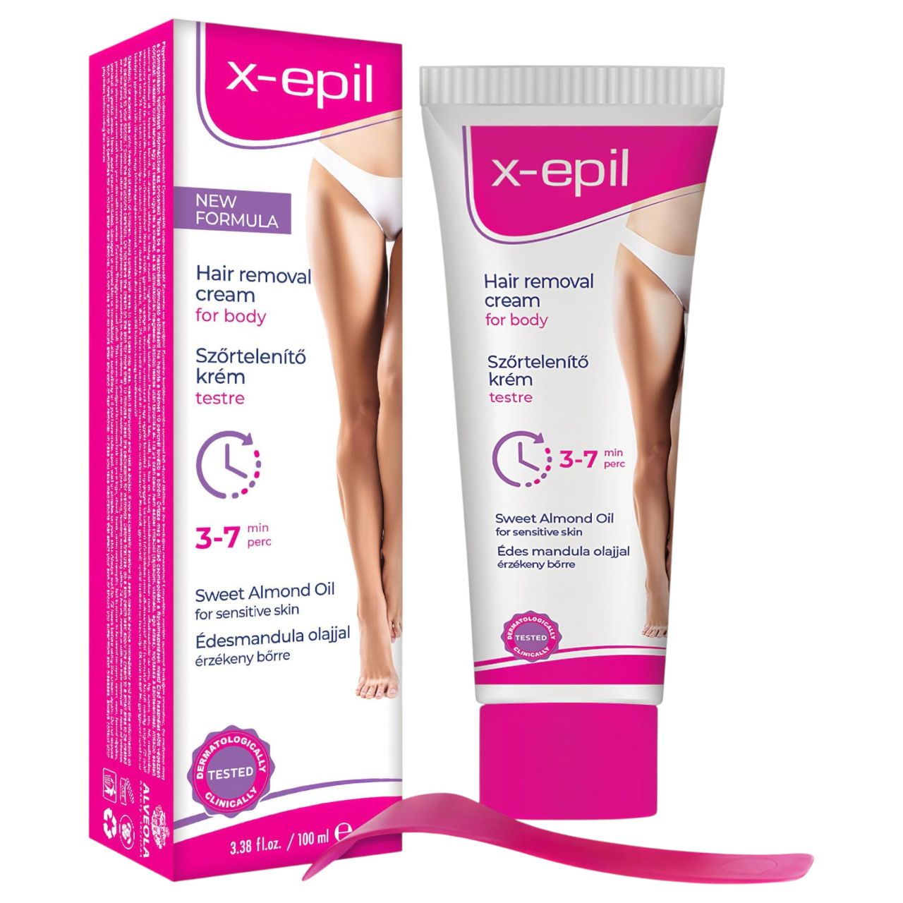 X-Epil - szőrtelenítő krém (100ml) X-Epil - szőrtelenítő krém (100ml)