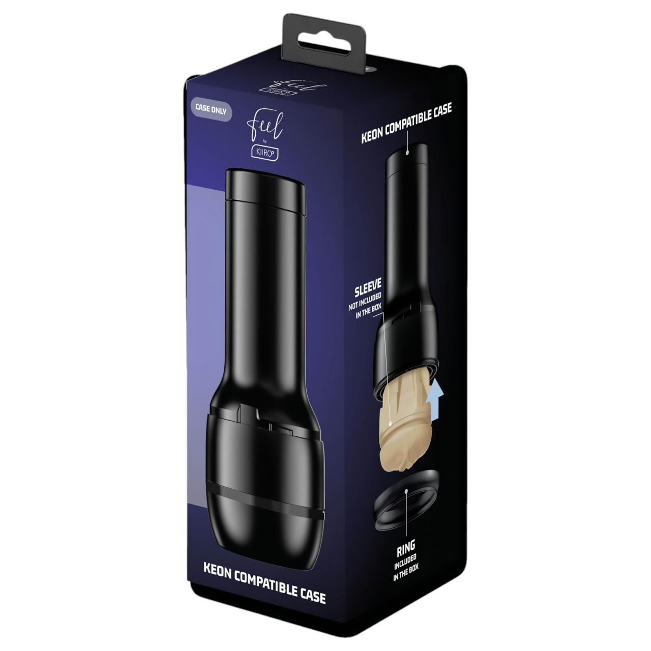 Kiiroo Keon - kiegészítő tok - mandzsetta nélkül (fekete) Kiiroo Keon - kiegészítő tok - mandzsetta nélkül (fekete)