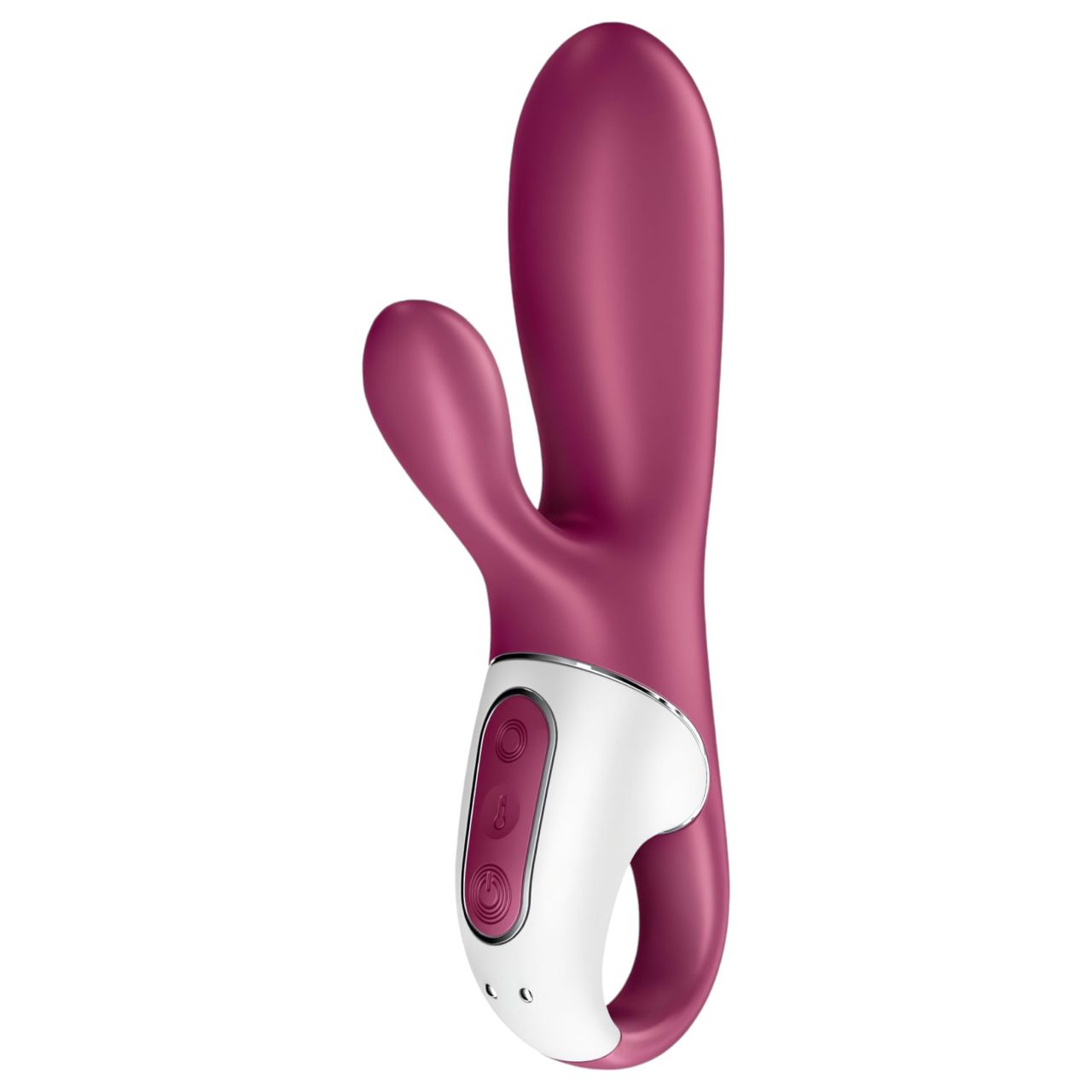 Satisfyer Hot Bunny - okos csiklókaros melegítő vibrátor (piros) Satisfyer Hot Bunny - okos csiklókaros melegítő vibrátor (piros)