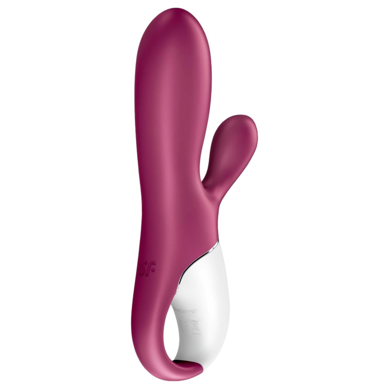Satisfyer Hot Bunny - okos csiklókaros melegítő vibrátor (piros) Satisfyer Hot Bunny - okos csiklókaros melegítő vibrátor (piros)
