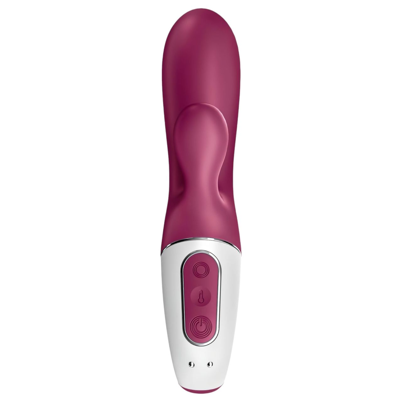 Satisfyer Hot Bunny - okos csiklókaros melegítő vibrátor (piros) Satisfyer Hot Bunny - okos csiklókaros melegítő vibrátor (piros)
