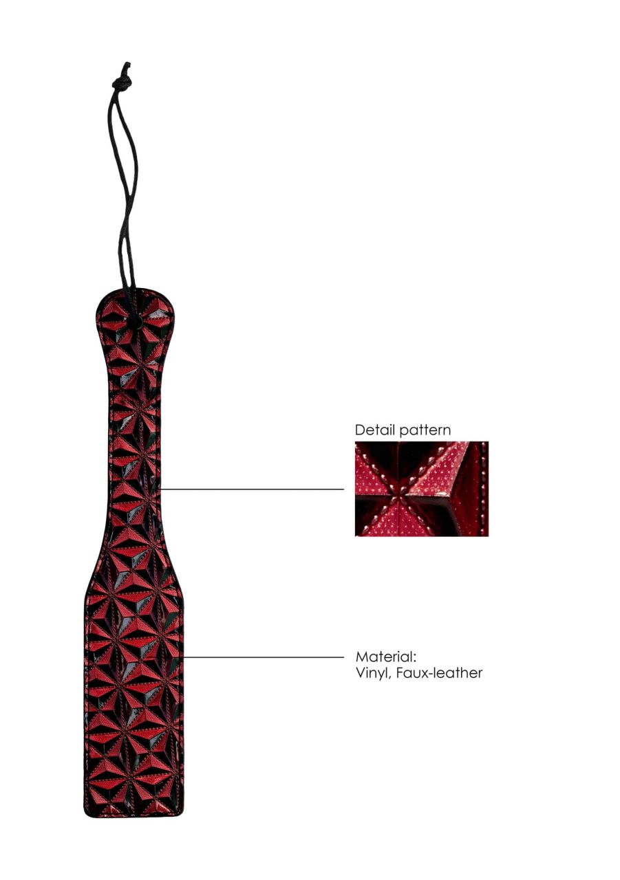 Ouch - gyémánt mintás paskoló (piros) Ouch - gyémánt mintás paskoló (piros)