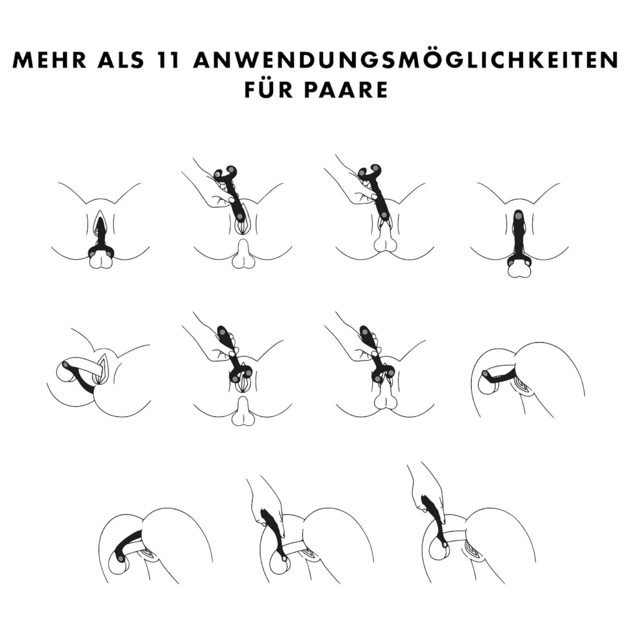 Satisfyer Endless Fun - akkus, vízálló párvibrátor (kék) Satisfyer Endless Fun - akkus, vízálló párvibrátor (kék)