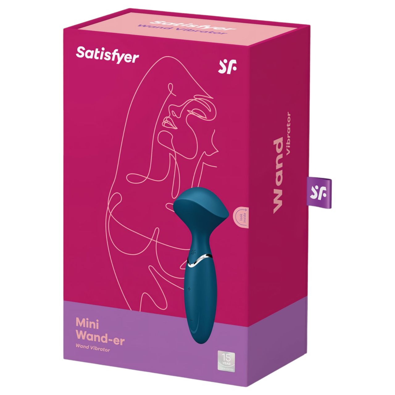 Satisfyer Mini Wand-er - vízálló masszírozó vibrátor (kék) Satisfyer Mini Wand-er - vízálló masszírozó vibrátor (kék)