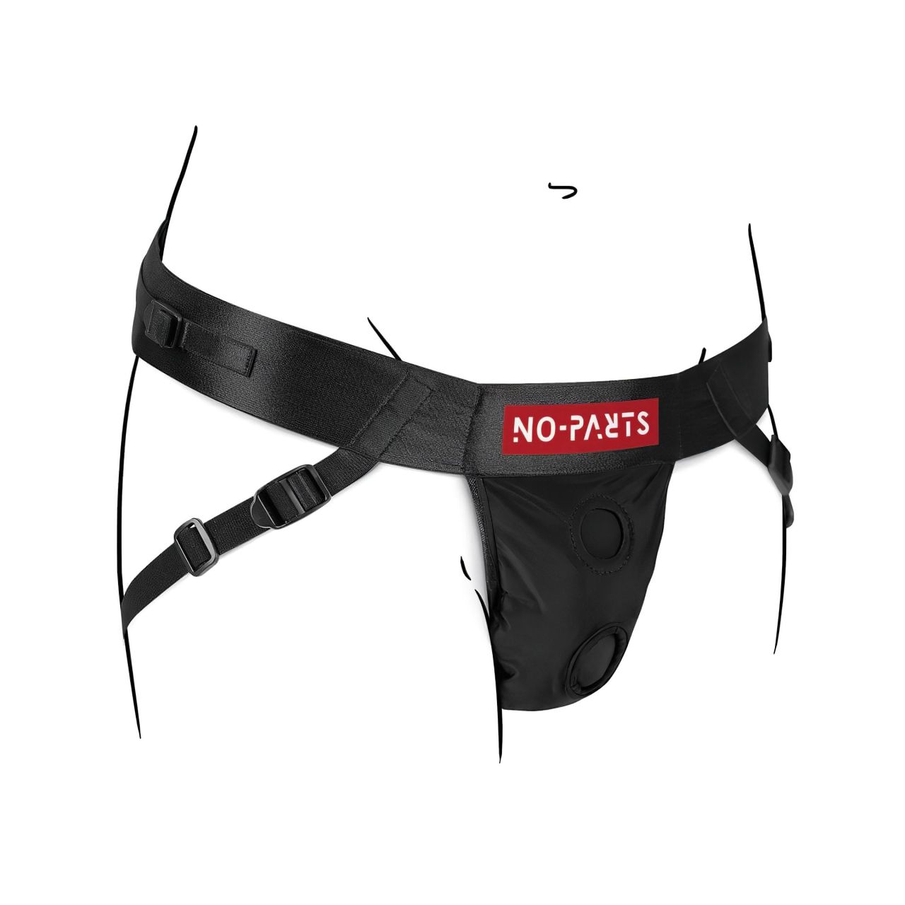 No-Parts Taylor - felcsatolható hám dupla O-gyűrűvel (S-L) No-Parts Taylor - felcsatolható hám dupla O-gyűrűvel (S-L)