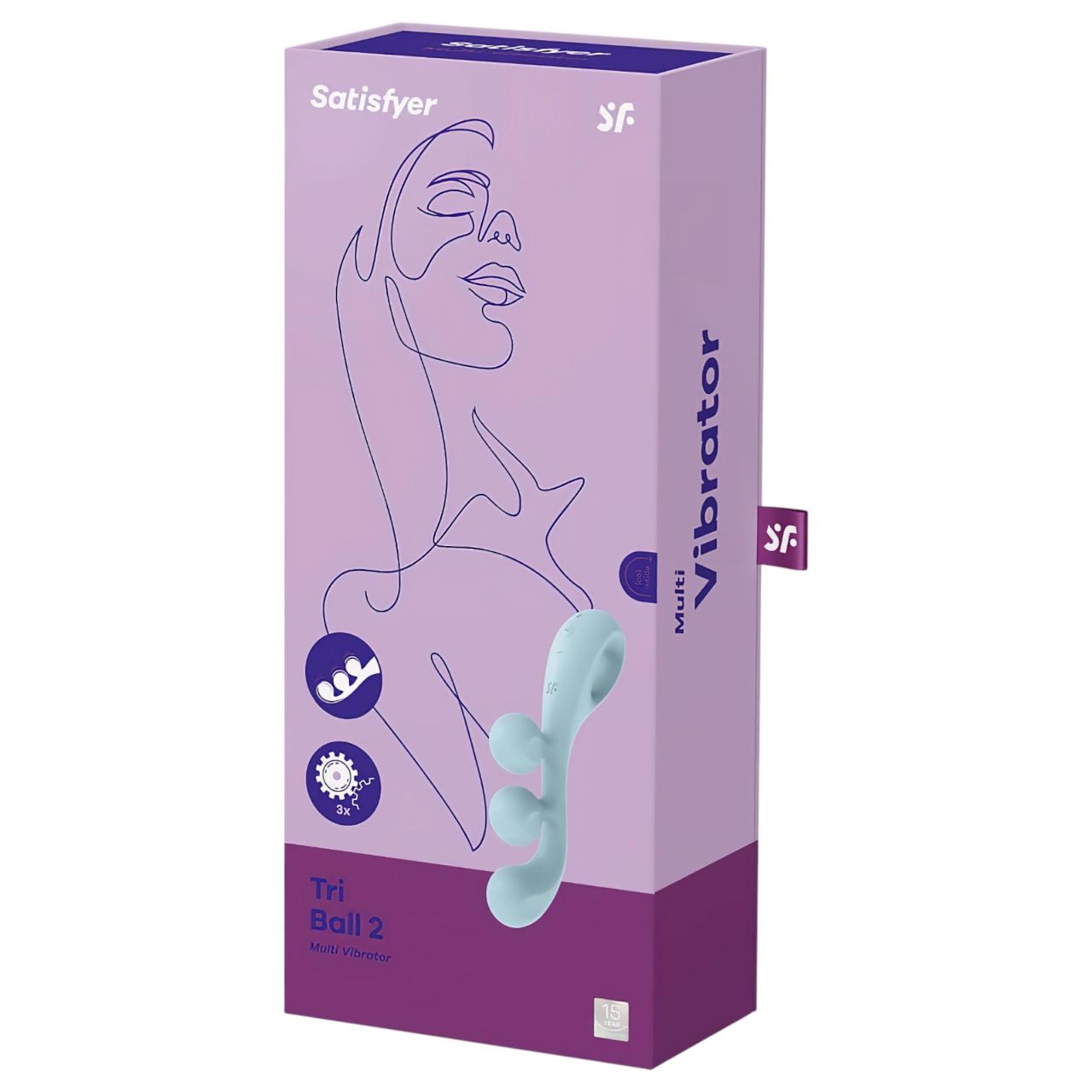 Satisfyer Tri Ball 2 - multifunkciós vibrátor (menta) Satisfyer Tri Ball 2 - multifunkciós vibrátor (menta)