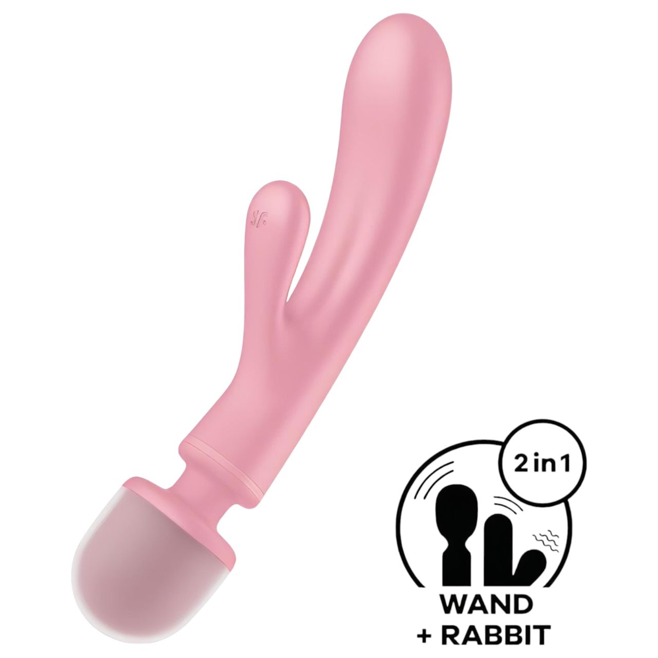 Satisfyer Triple Lover - G-pont és masszírozó vibrátor (pink) Satisfyer Triple Lover - G-pont és masszírozó vibrátor (pink)