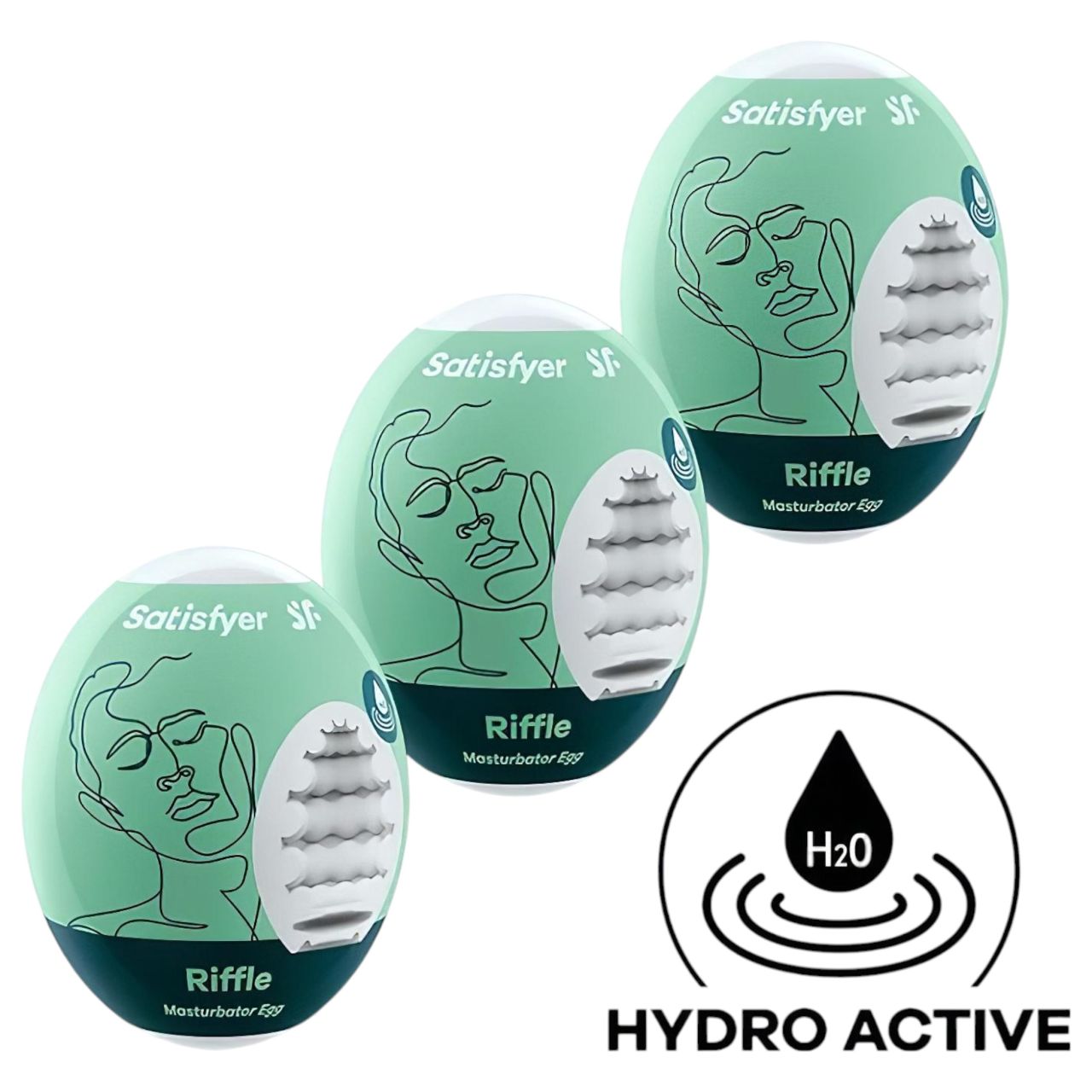 Satisfyer Egg Riffle - tojás maszturbátor szett (3db) Satisfyer Egg Riffle - tojás maszturbátor szett (3db)