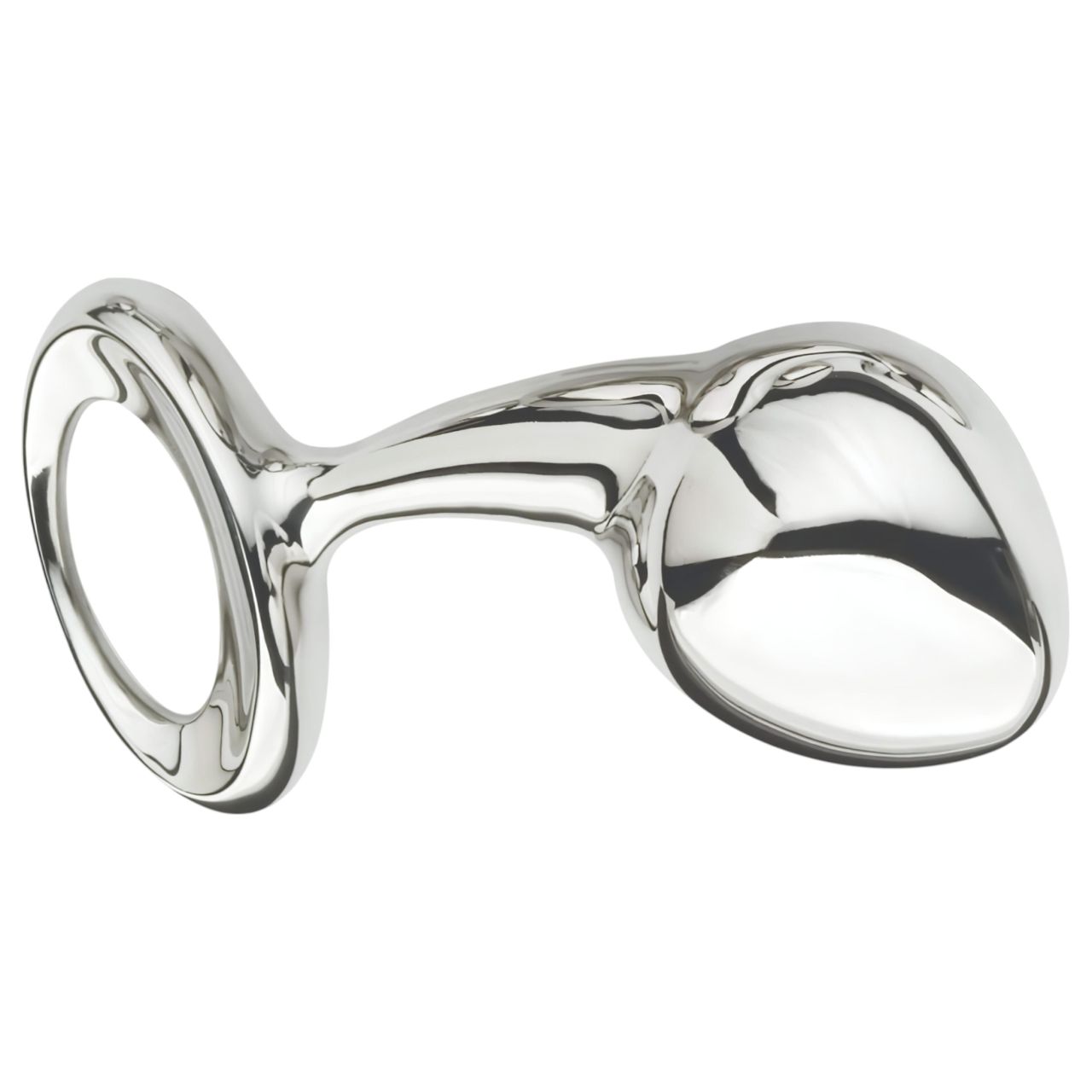 Njoy L - nagy fém anál plug (ezüst) Njoy L - nagy fém anál plug (ezüst)