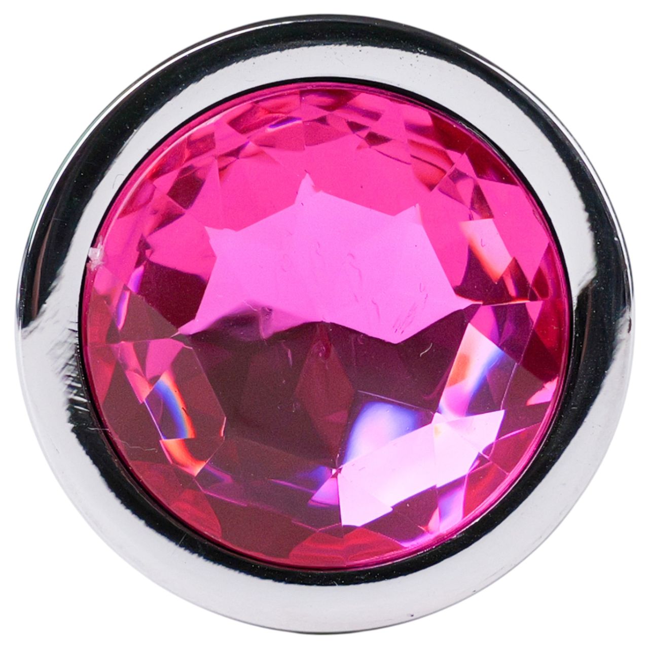 Desirel Pink Jewel M - anál plug (ezüst-pink) Desirel Pink Jewel M - anál plug (ezüst-pink)