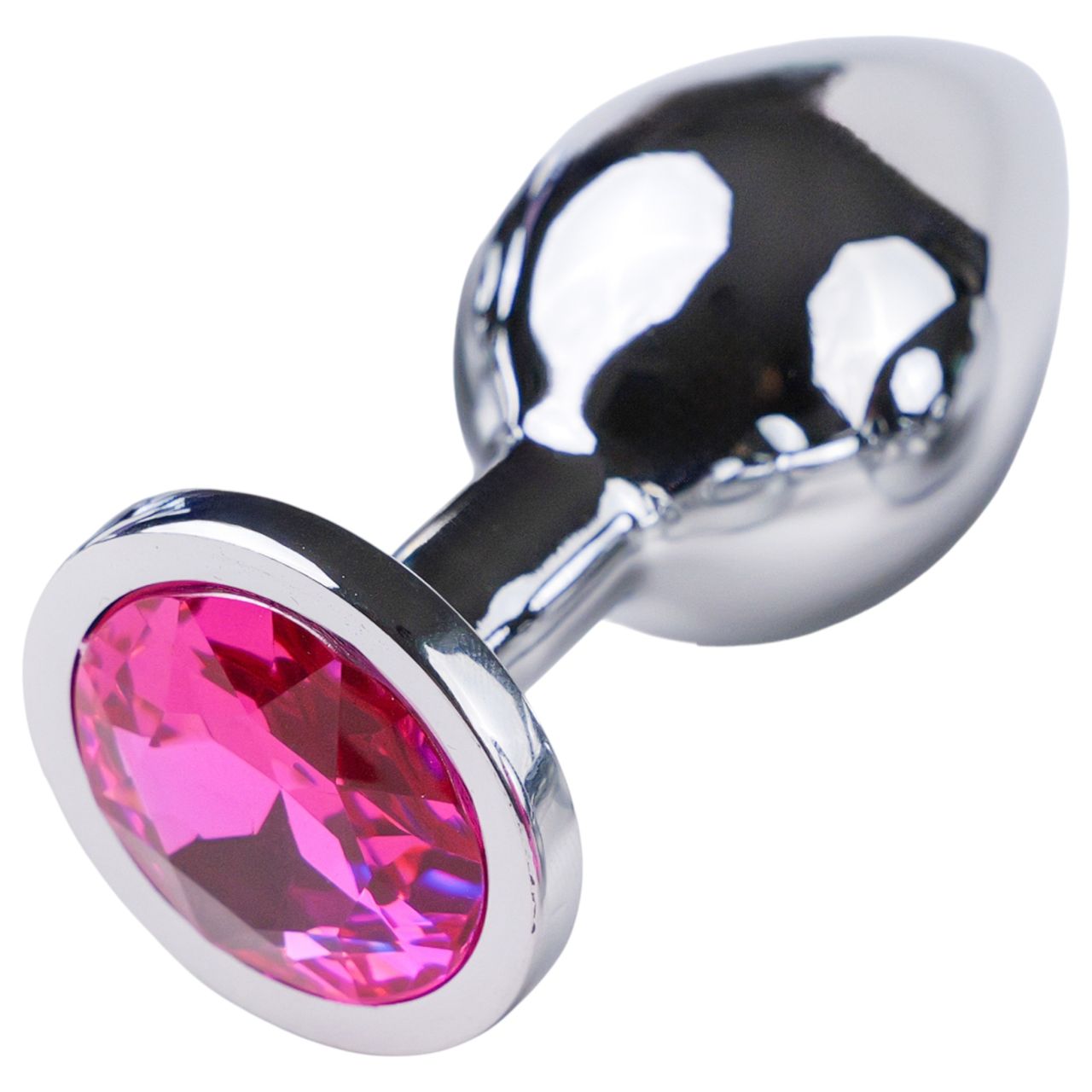 Desirel Pink Jewel M - anál plug (ezüst-pink) Desirel Pink Jewel M - anál plug (ezüst-pink)