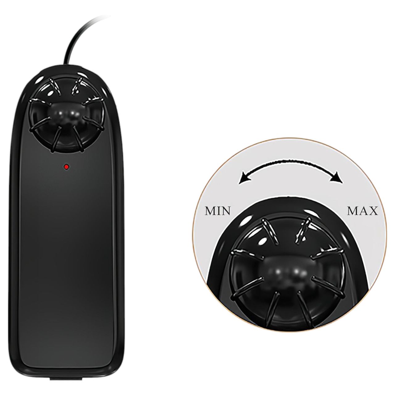 Baile Zebulon - élethű, herés vibrátor - 19cm (natúr) Baile Zebulon - élethű, herés vibrátor - 19cm (natúr)