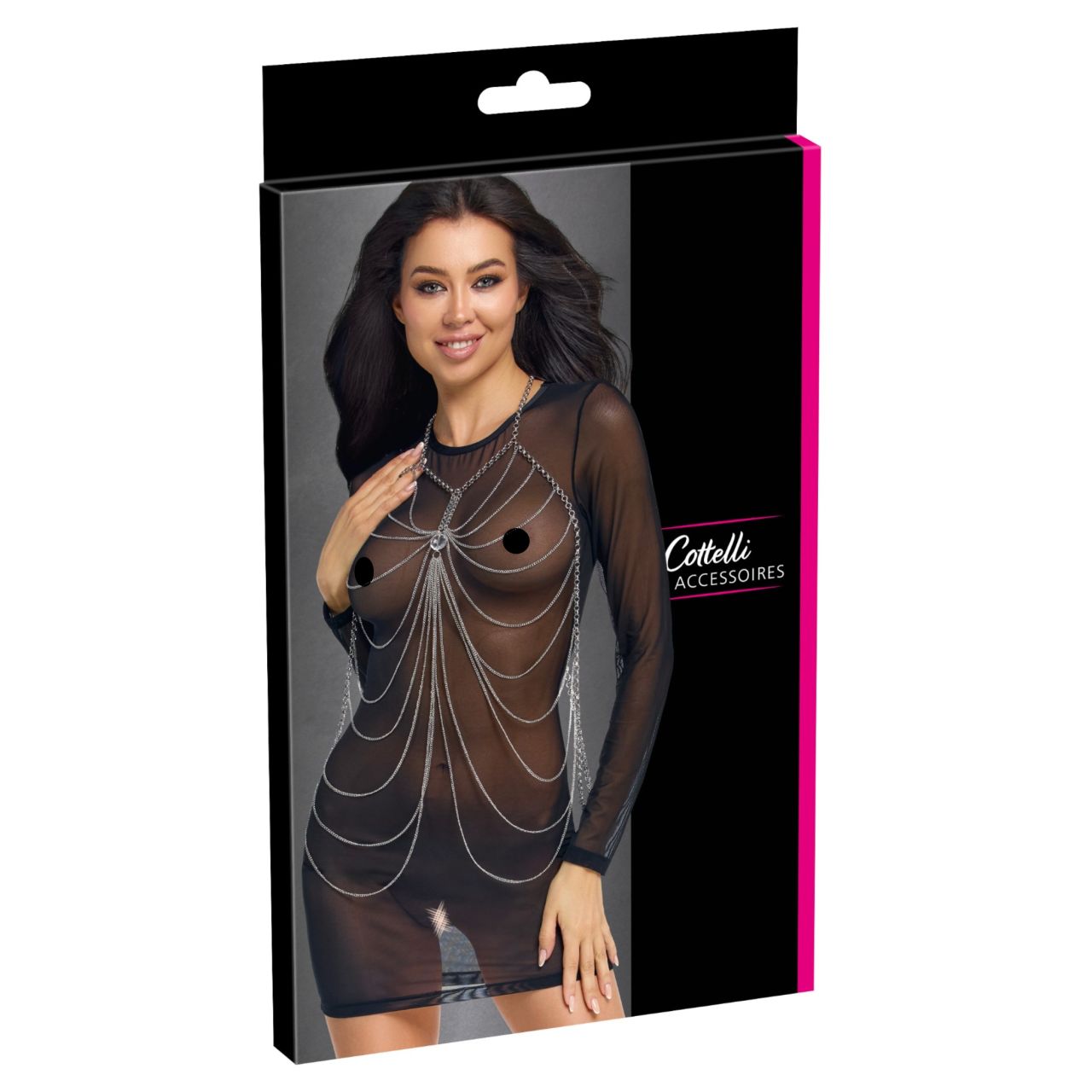 Cottelli - láncos testdísz (ezüst) Cottelli - láncos testdísz (ezüst)
