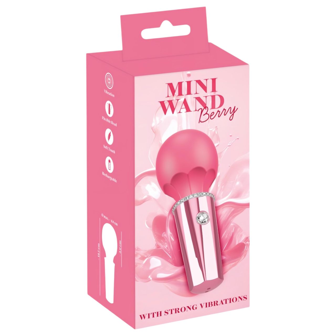 You2Toys Mini Wand - akkus masszírozó vibrátor (pink) You2Toys Mini Wand - akkus masszírozó vibrátor (pink)