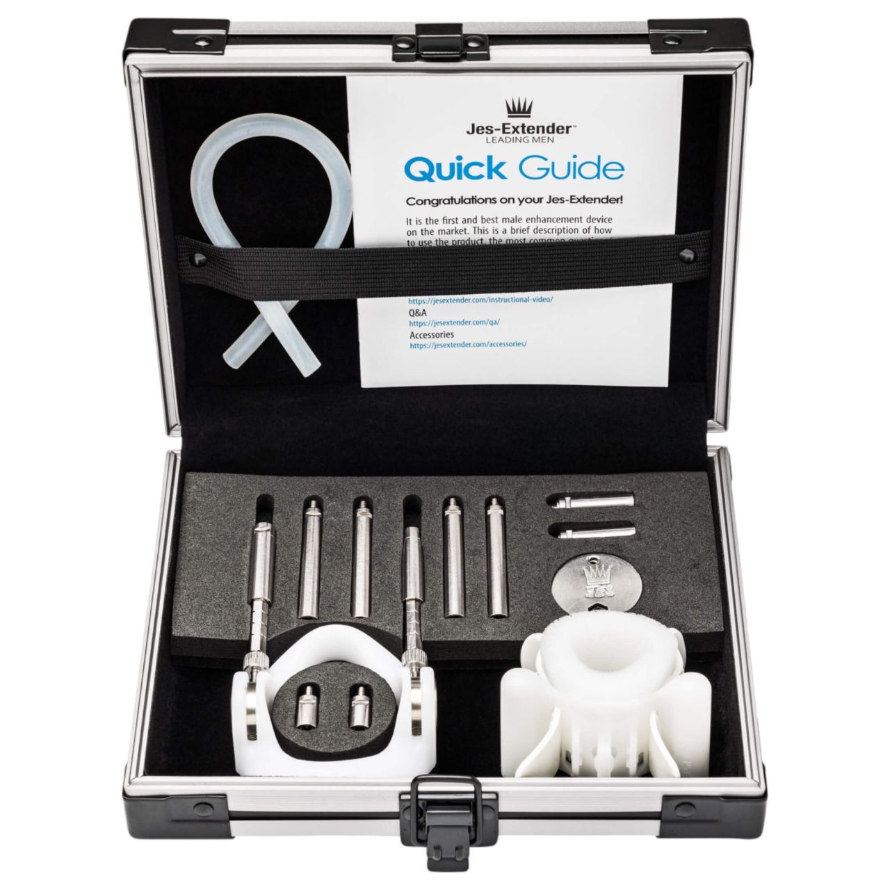 Jes-Extender - Titanium pénisznövelő készülék (24cm-ig) Jes-Extender - Titanium pénisznövelő készülék (24cm-ig)