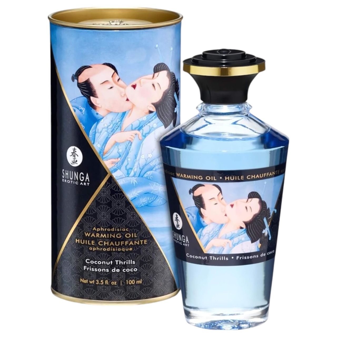 Shunga - melegítő masszázsolaj - kókusz (100ml) Shunga - melegítő masszázsolaj - kókusz (100ml)