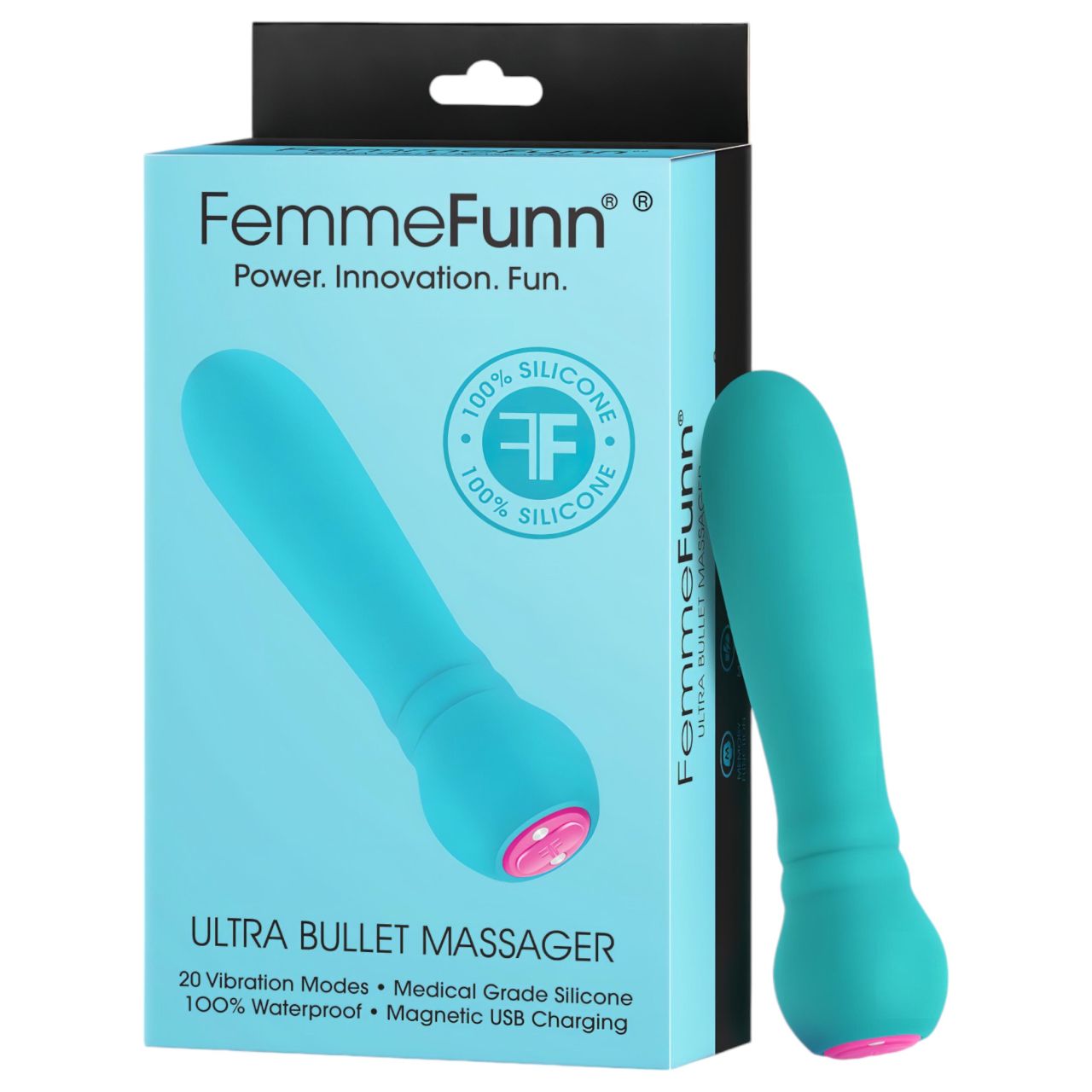 FemmeFunn Ultra Bullet - prémium rúdvibrátor (türkiz) FemmeFunn Ultra Bullet - prémium rúdvibrátor (türkiz)