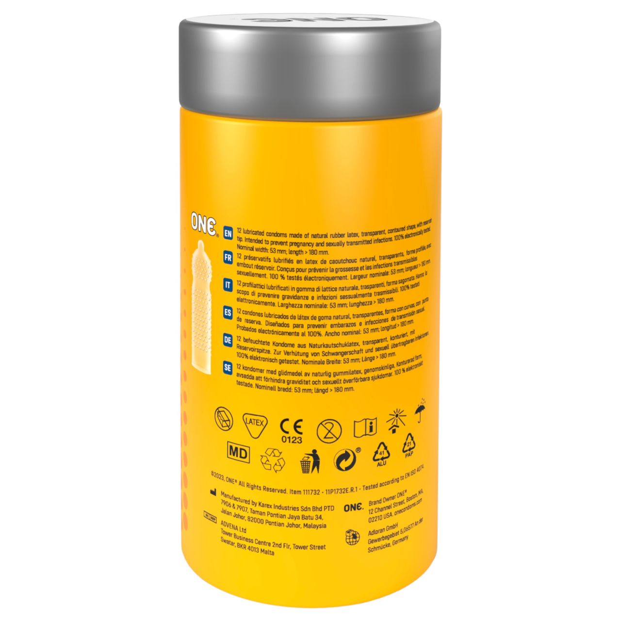 ONE Super Studs - pontozott óvszer (12db) ONE Super Studs - pontozott óvszer (12db)