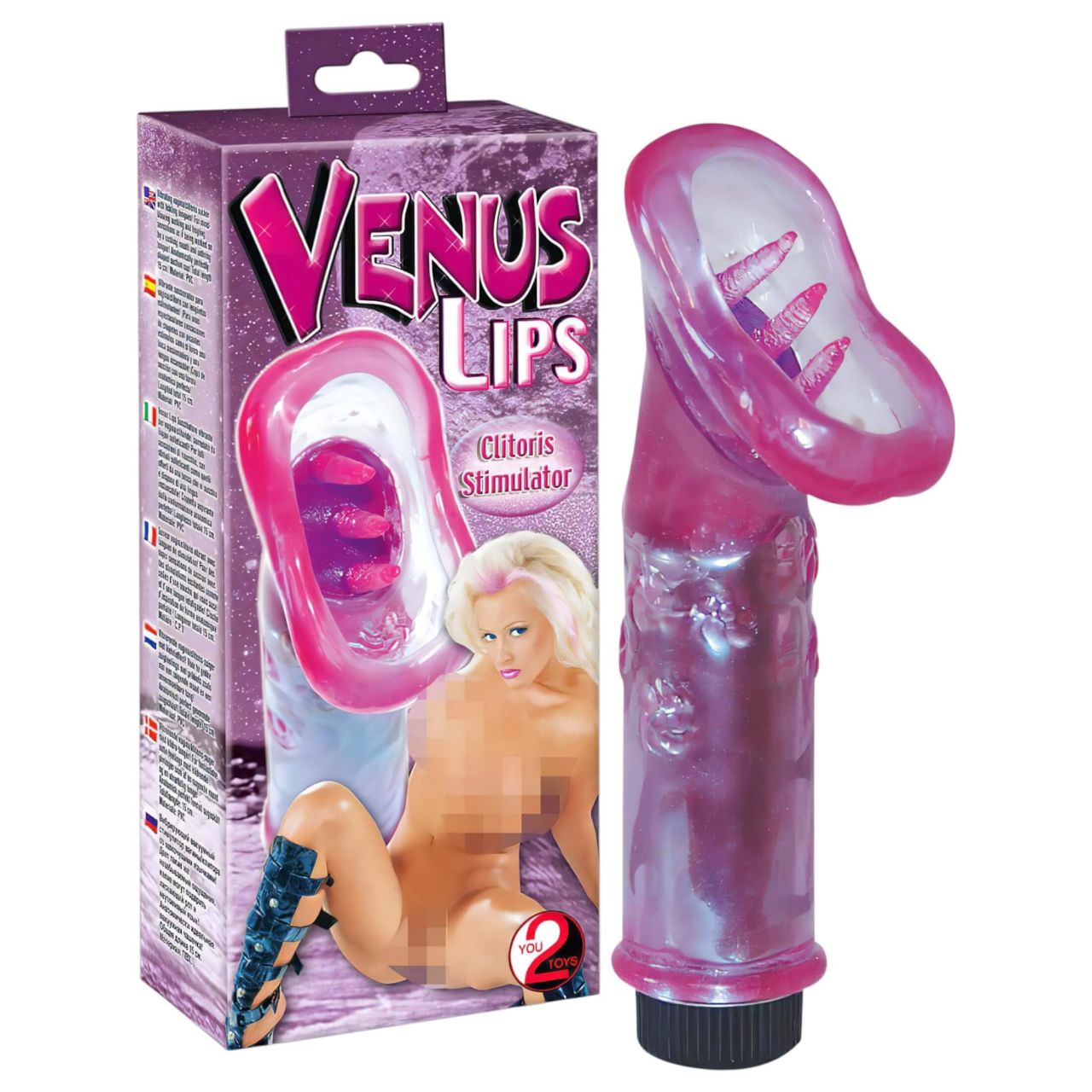 / You2Toys Venus Lips - csikló vibrátor (pink) / You2Toys Venus Lips - csikló vibrátor (pink)