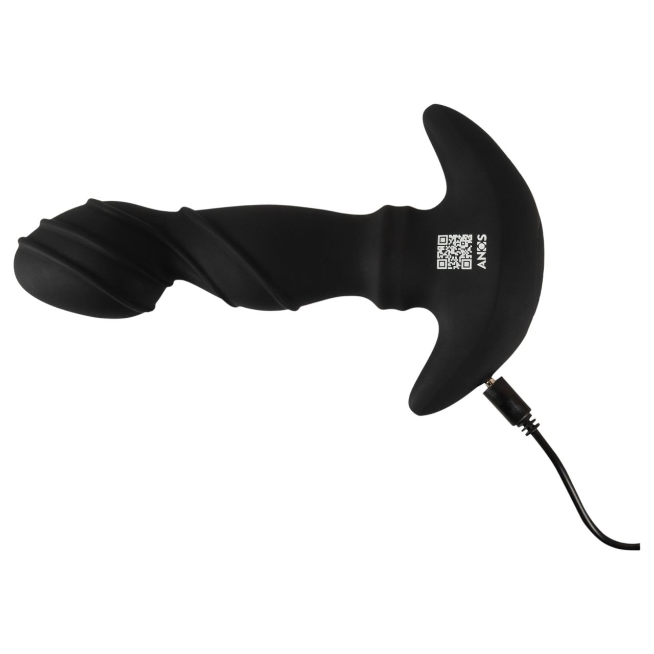 ANOS - mozgó gyűrűs prosztata vibrátor (fekete) ANOS - mozgó gyűrűs prosztata vibrátor (fekete)