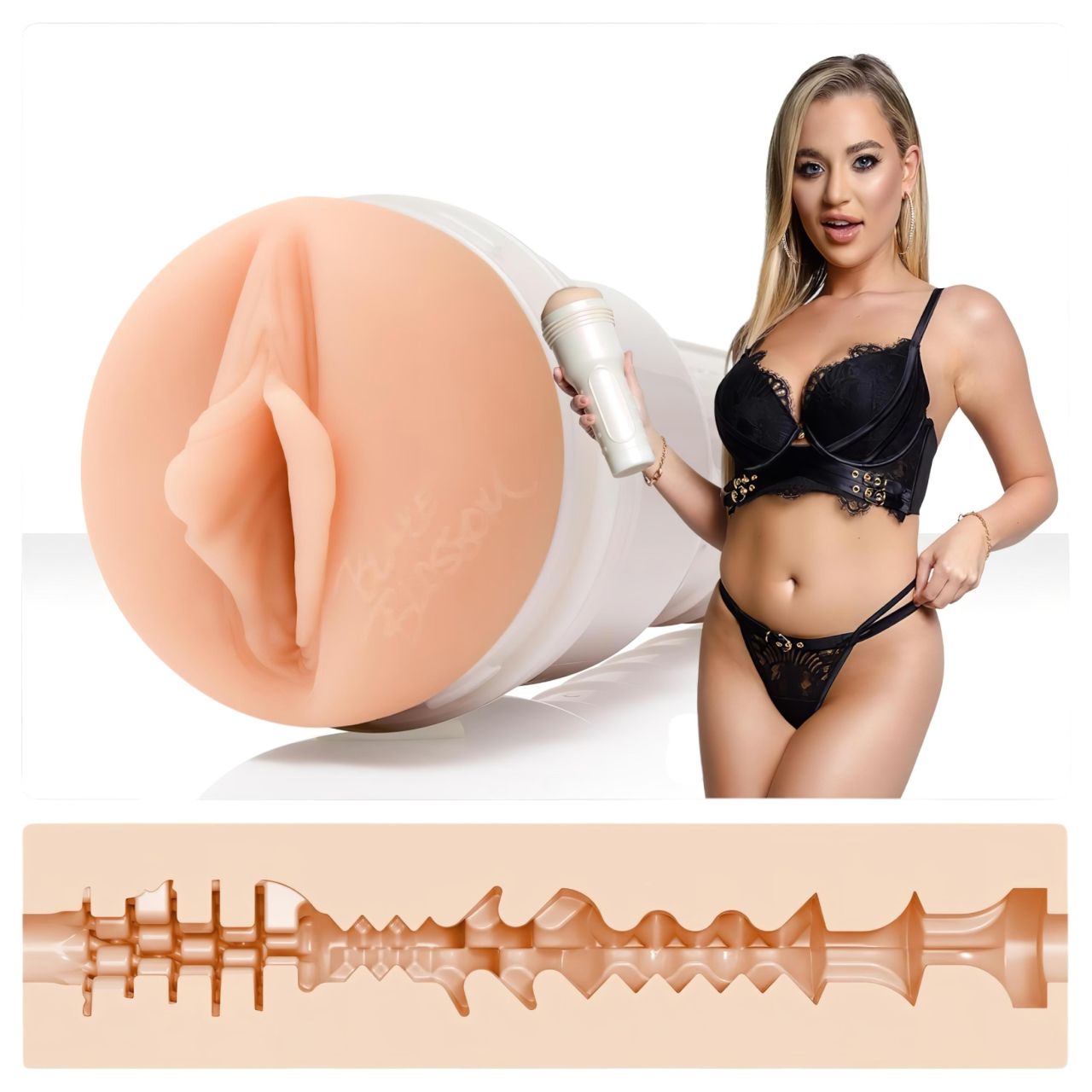 Fleshlight Blake Blossom Bombshell - élethű műpunci (natúr) Fleshlight Blake Blossom Bombshell - élethű műpunci (natúr)