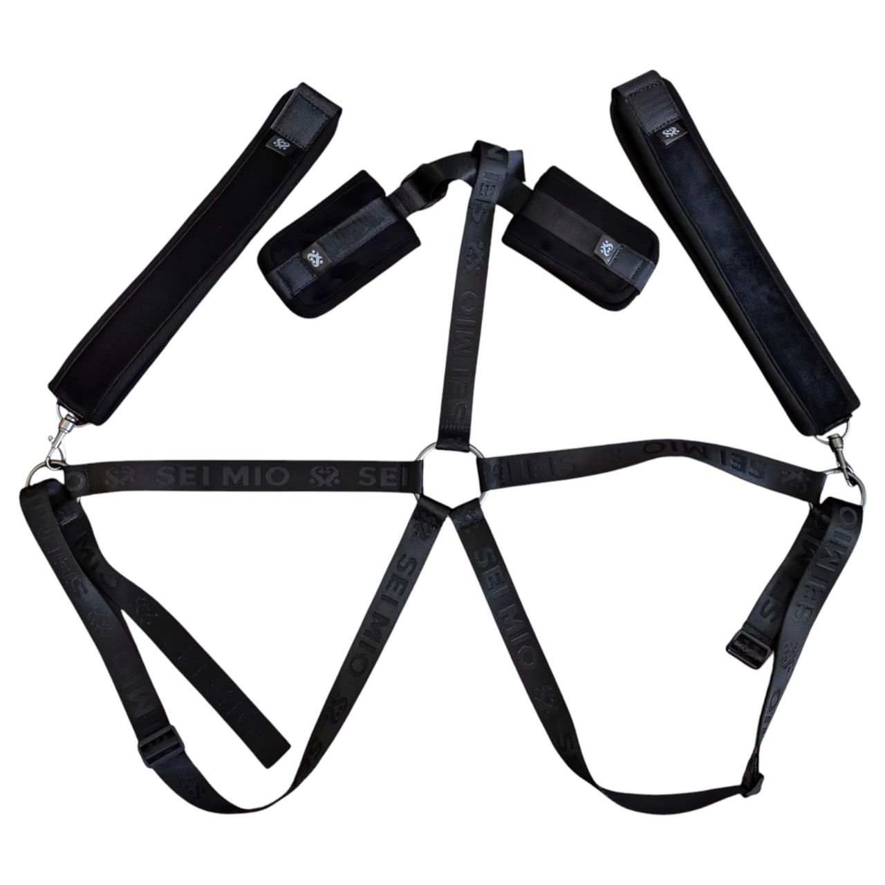 Sei Mio - állítható rögzítő szett (fekete)