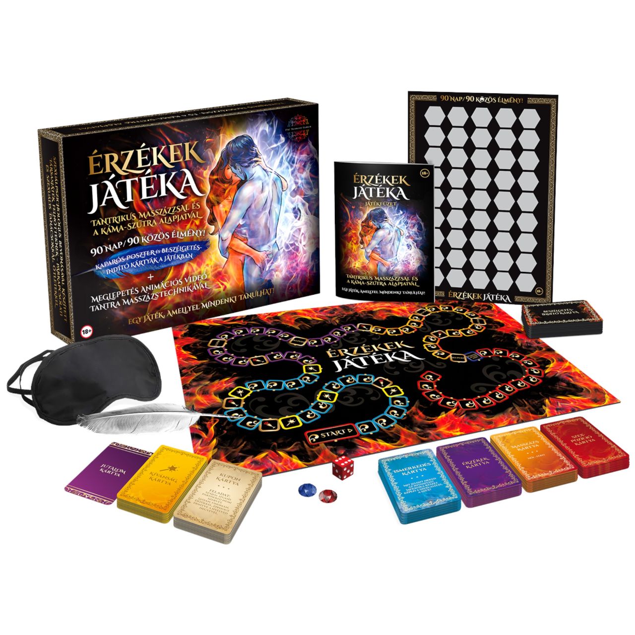 Érzékek Játéka - felnőtt szex társasjáték Érzékek Játéka - felnőtt szex társasjáték